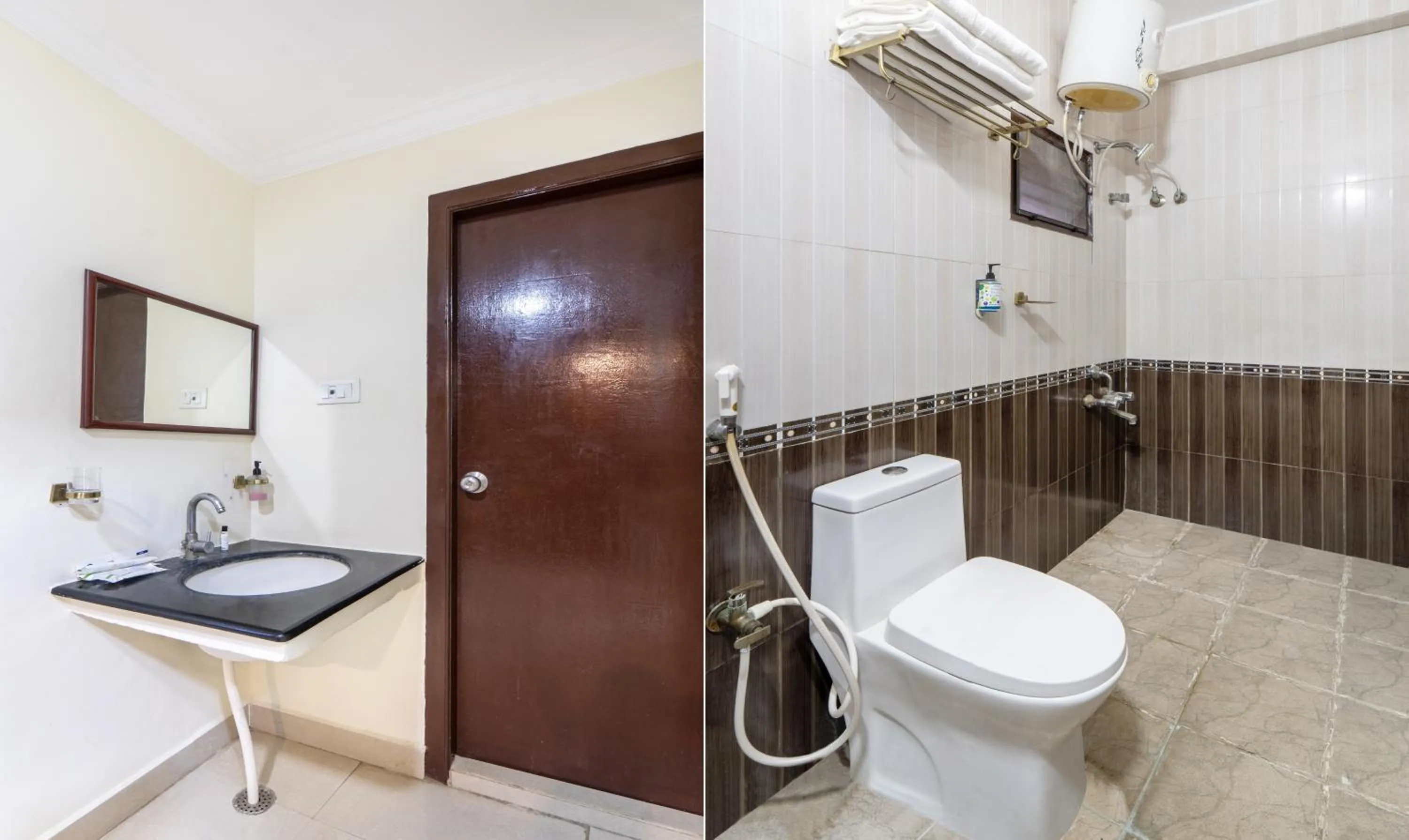 Toilet in Treebo NGH Transit