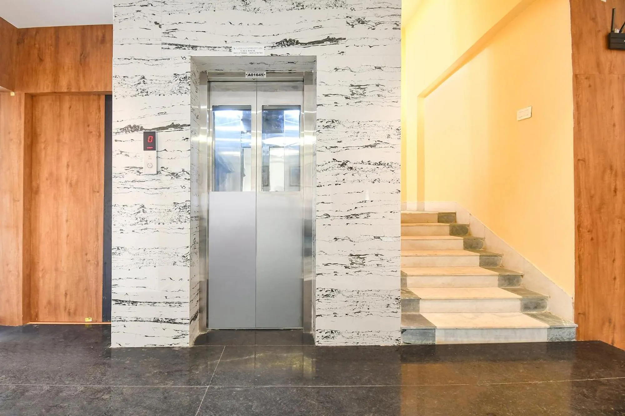 elevator in FabHotel Prime The Golden Plaza - Nr Tarapith Temple