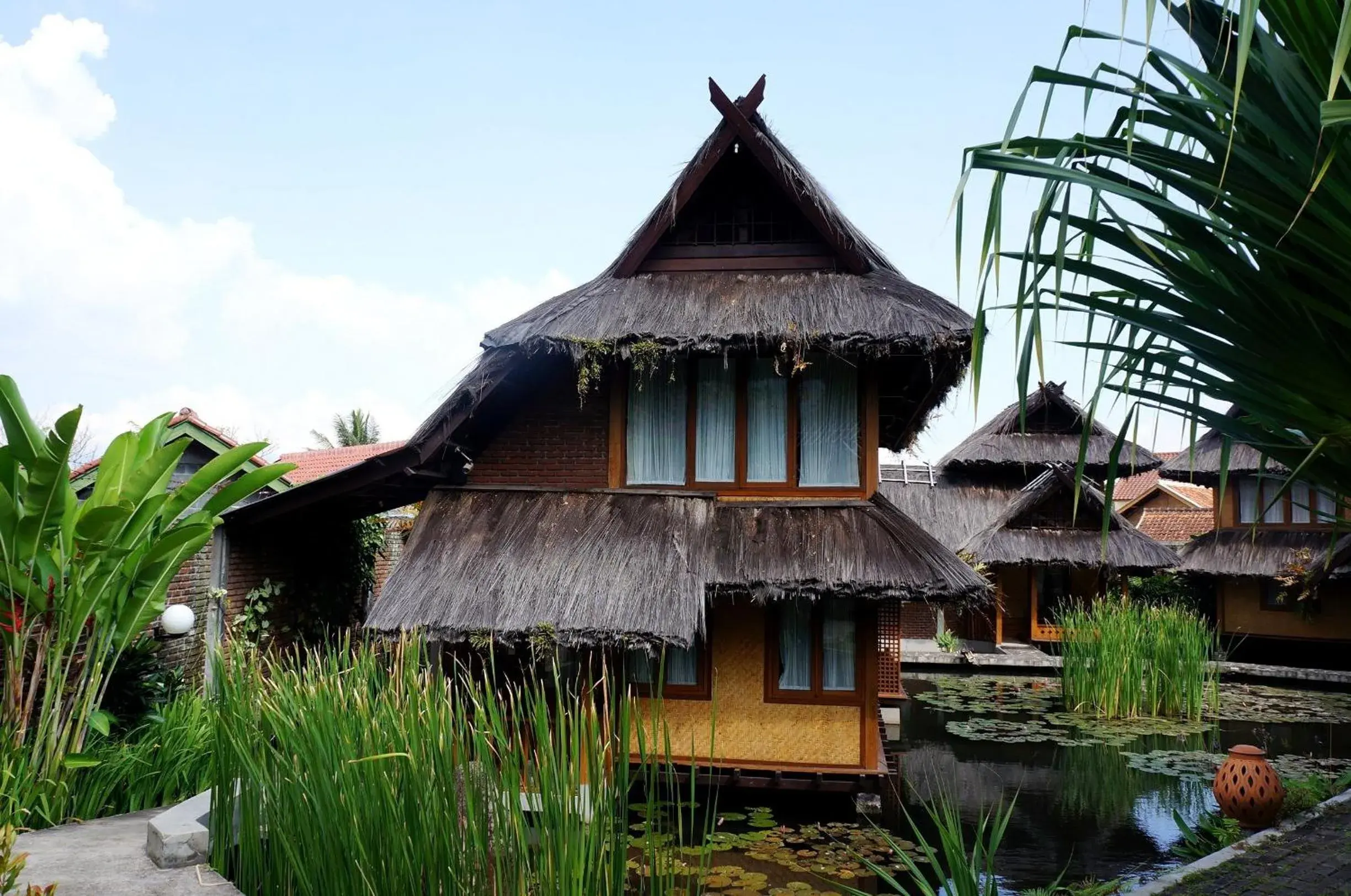 Facade/entrance in Kampung Sumber Alam Garut Facade/entrance in Kampung Sumber Alam Garut