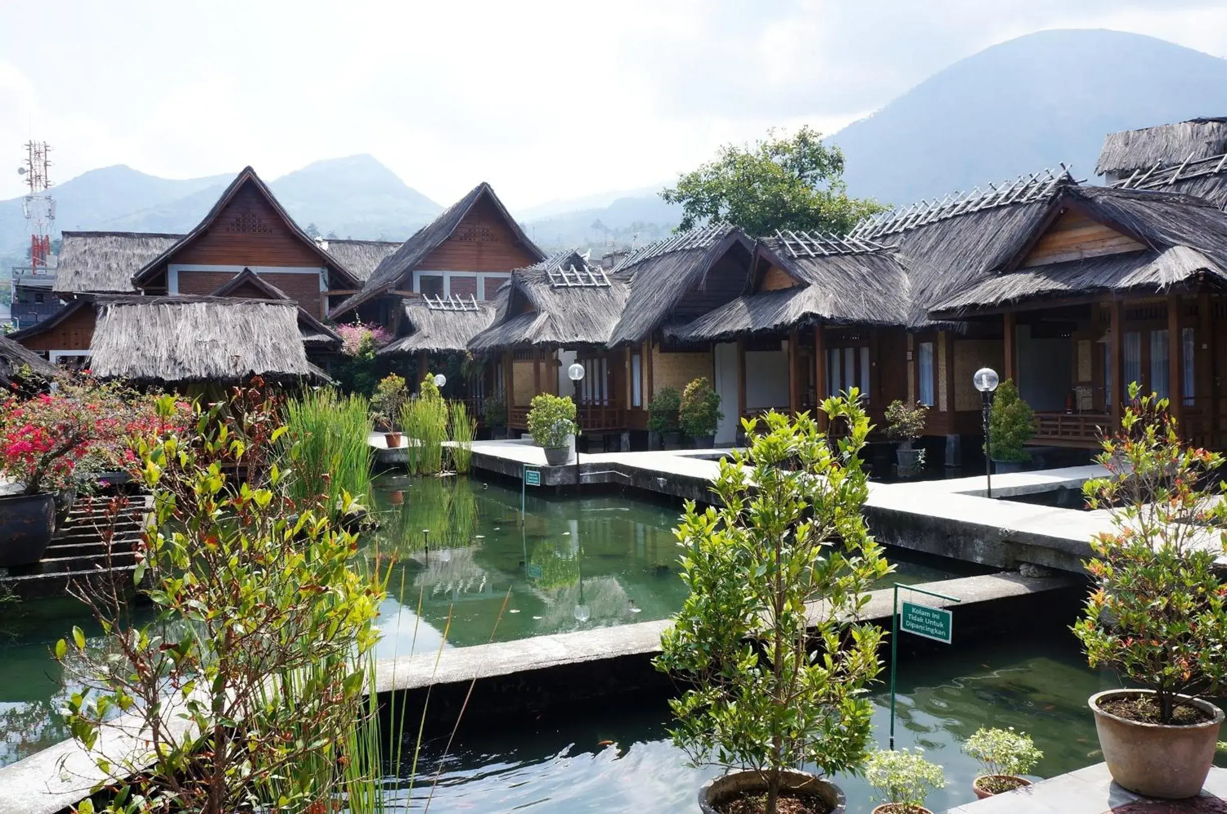Facade/entrance in Kampung Sumber Alam Garut Facade/entrance in Kampung Sumber Alam Garut
