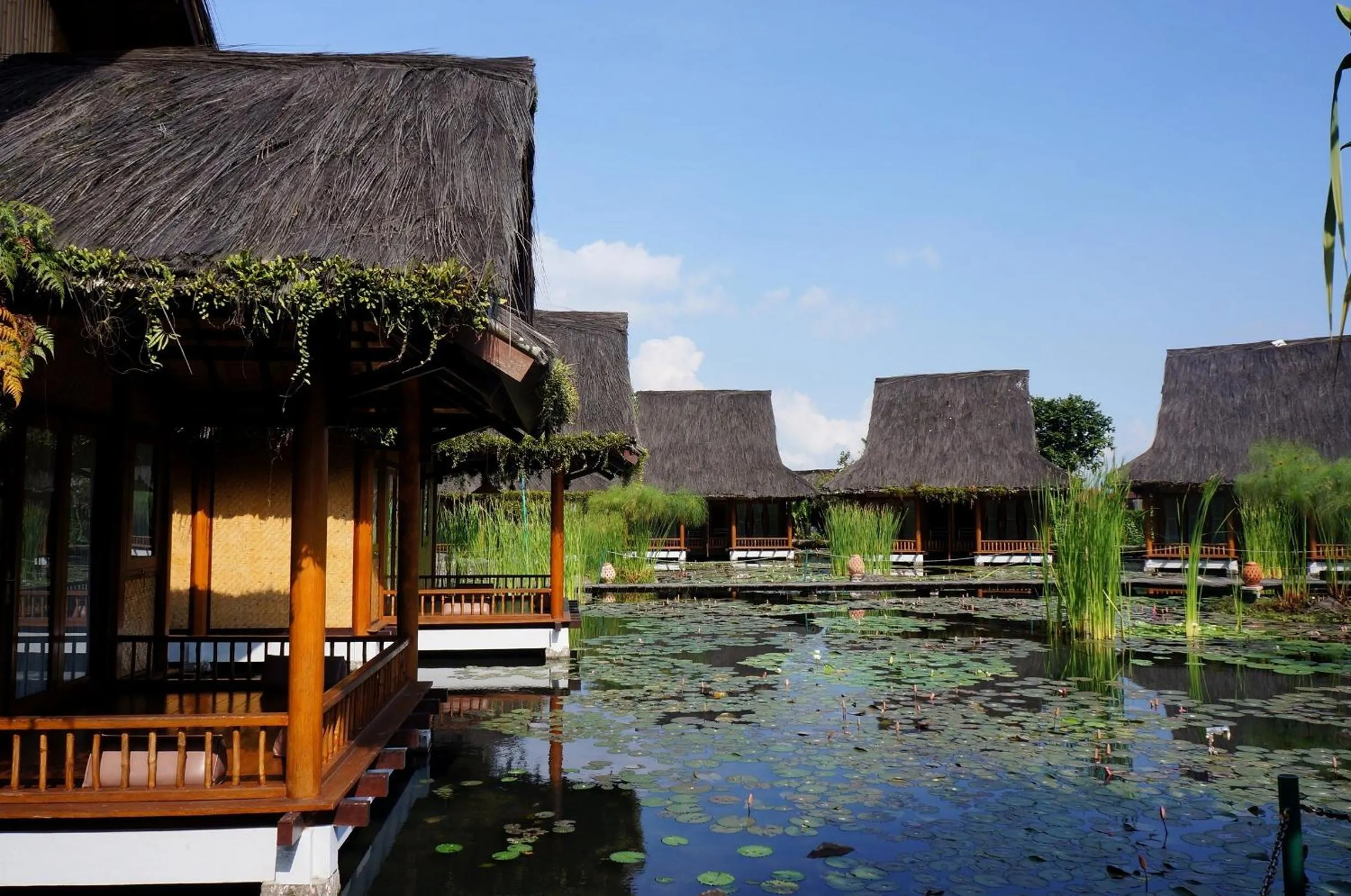 Area and facilities in Kampung Sumber Alam Garut