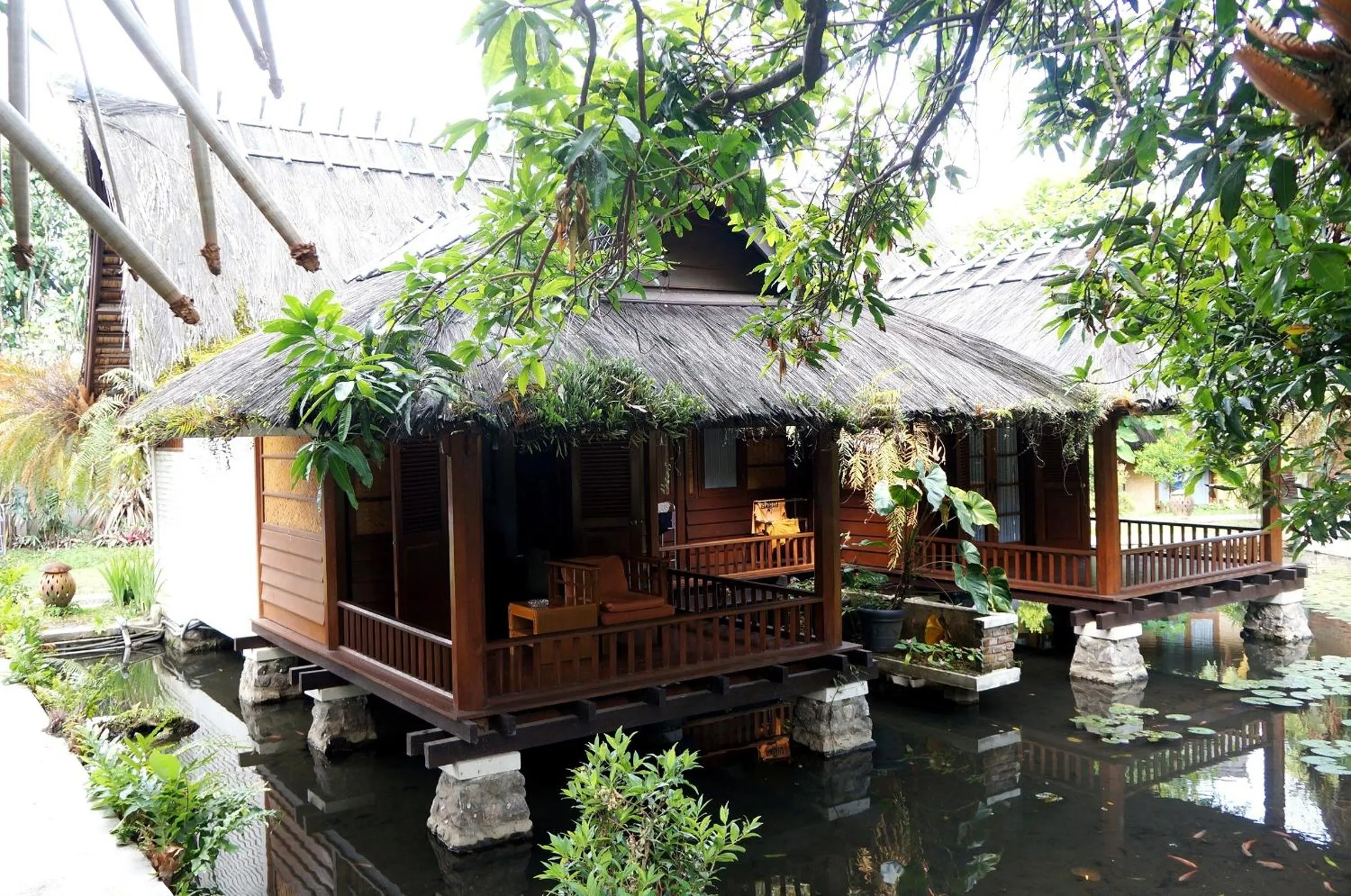 Facade/entrance in Kampung Sumber Alam Garut
