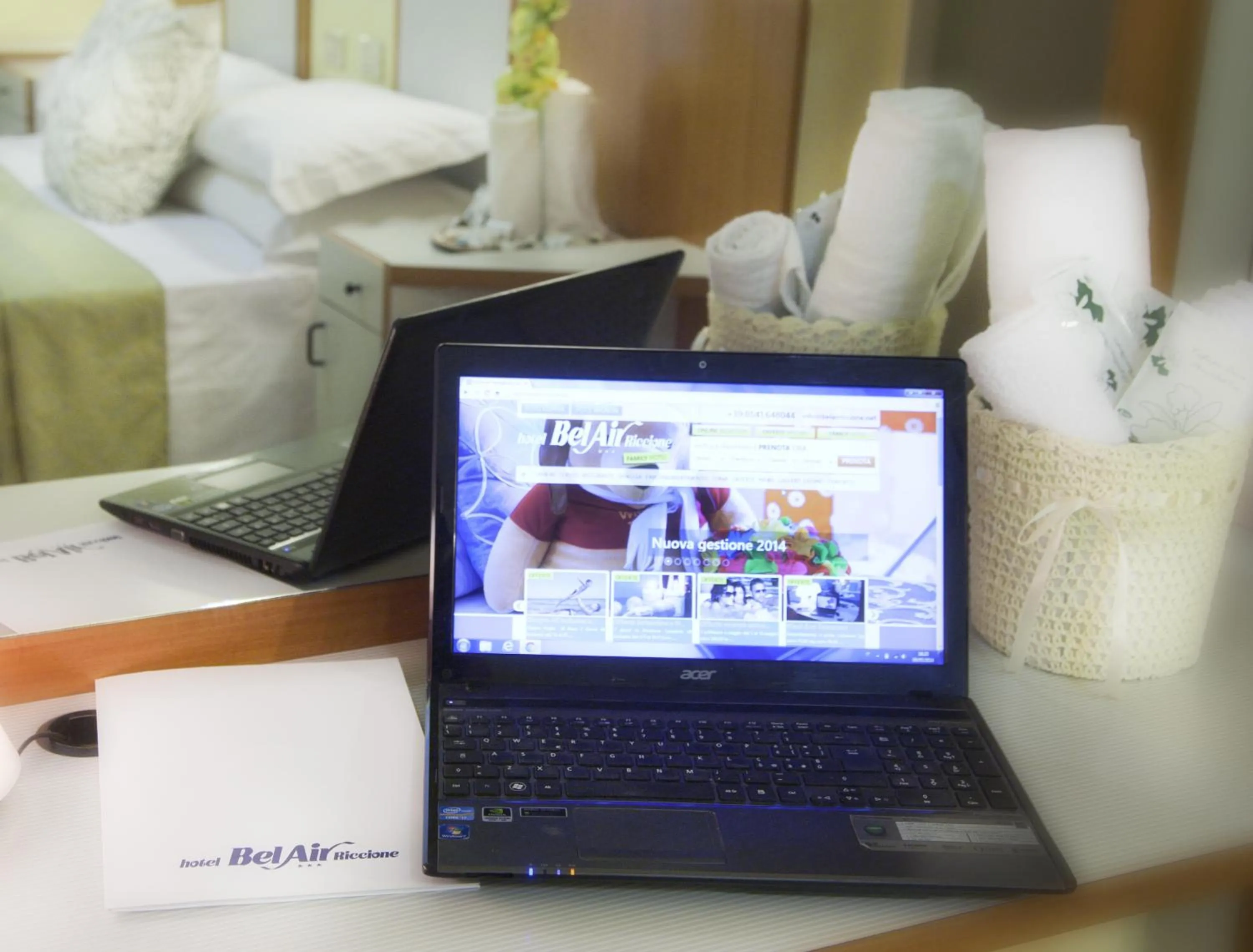 Seating area in Hotel Bel Air