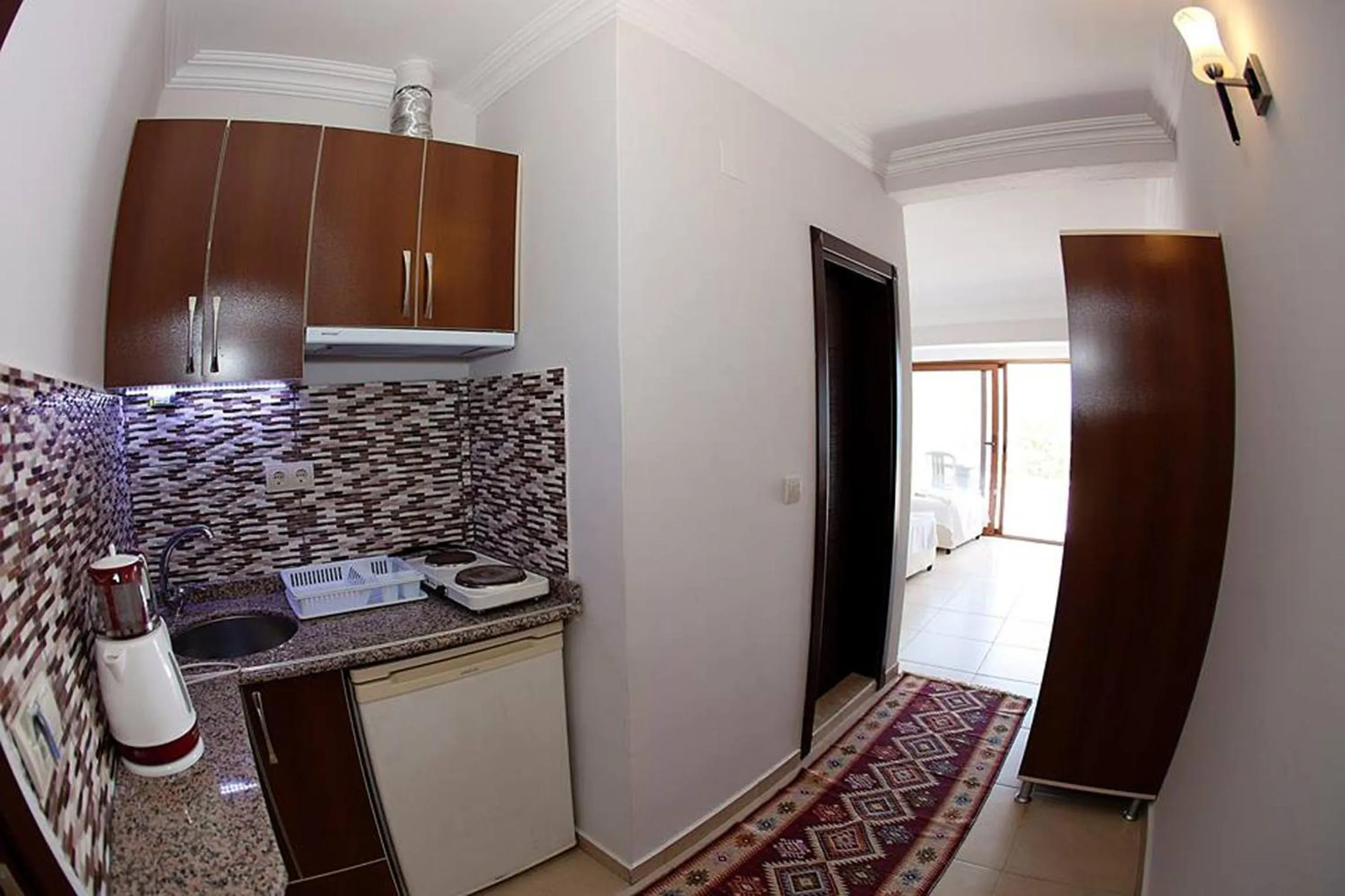 Kitchen or kitchenette in Can Apartments