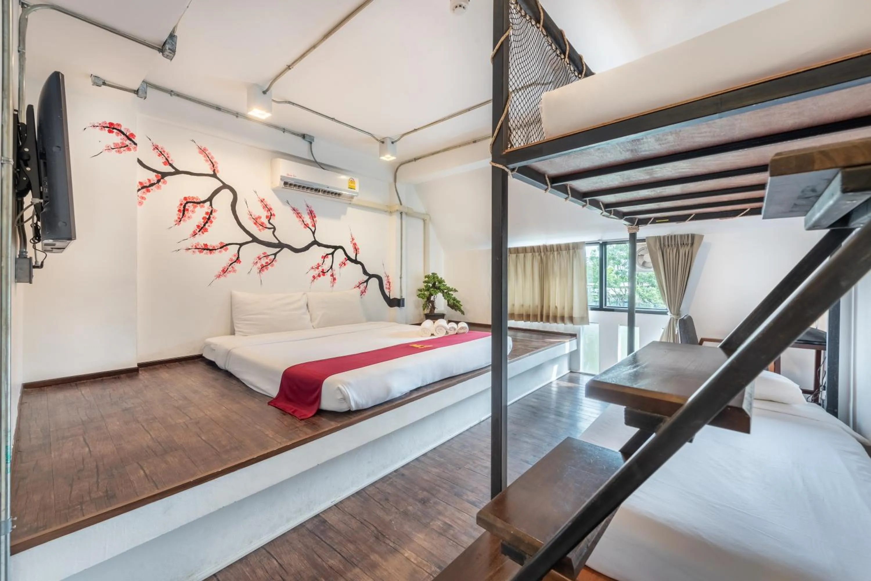 Bed in SHIN Hotel Nimman ChiangMai