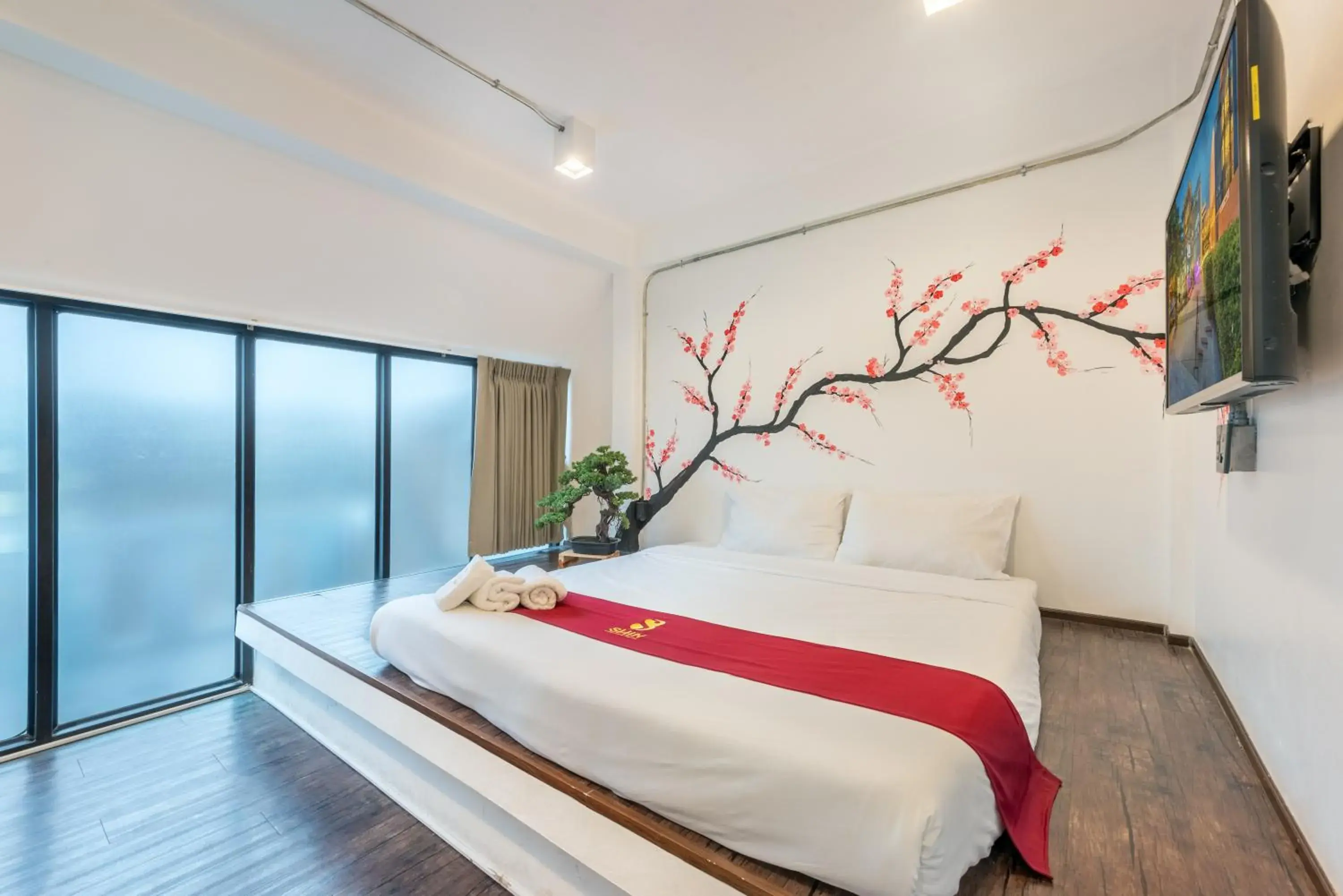 Bed in SHIN Hotel Nimman ChiangMai Bed in SHIN Hotel Nimman ChiangMai