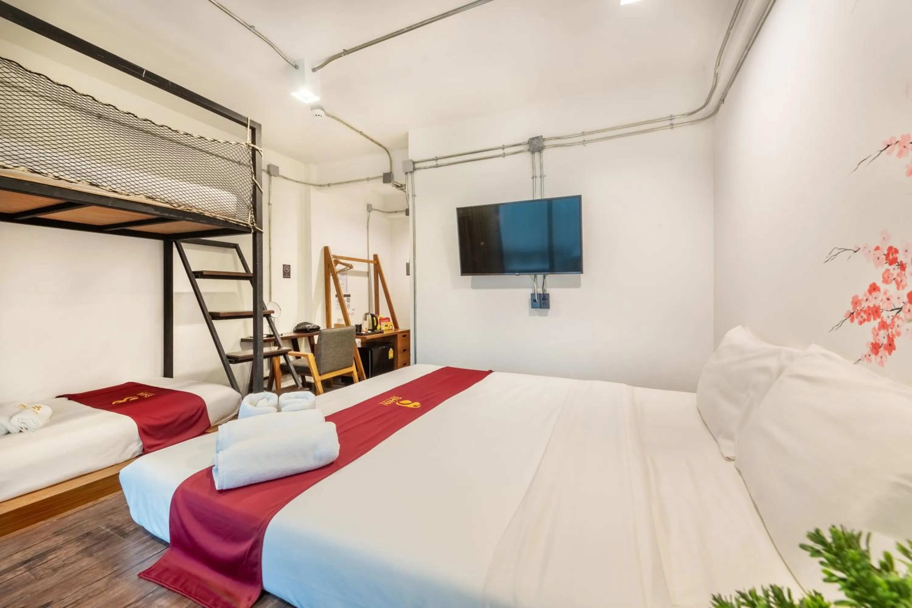 Bed in SHIN Hotel Nimman ChiangMai