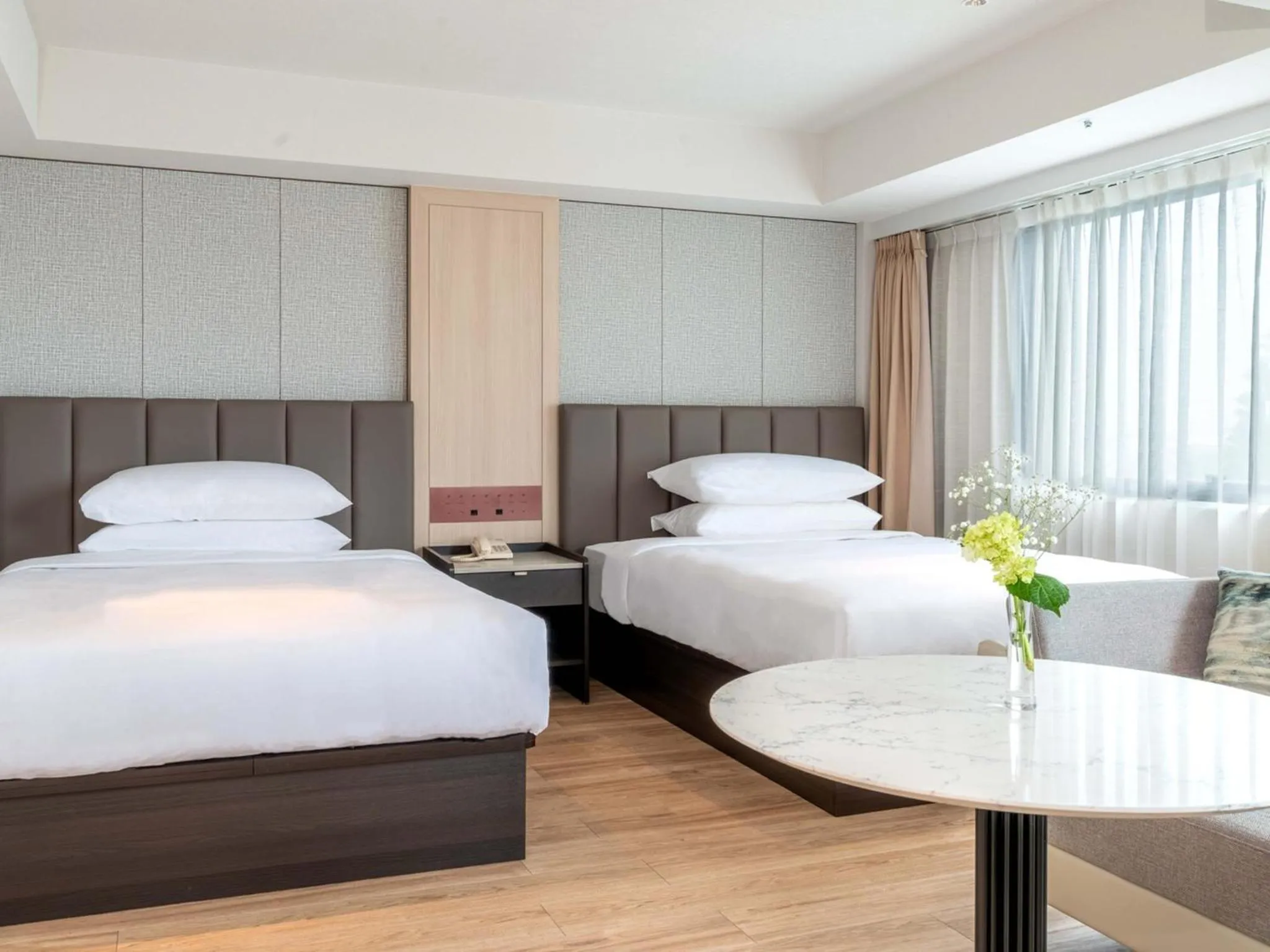 Photo of the whole room, Bed in Grand Hotel Hamamatsu