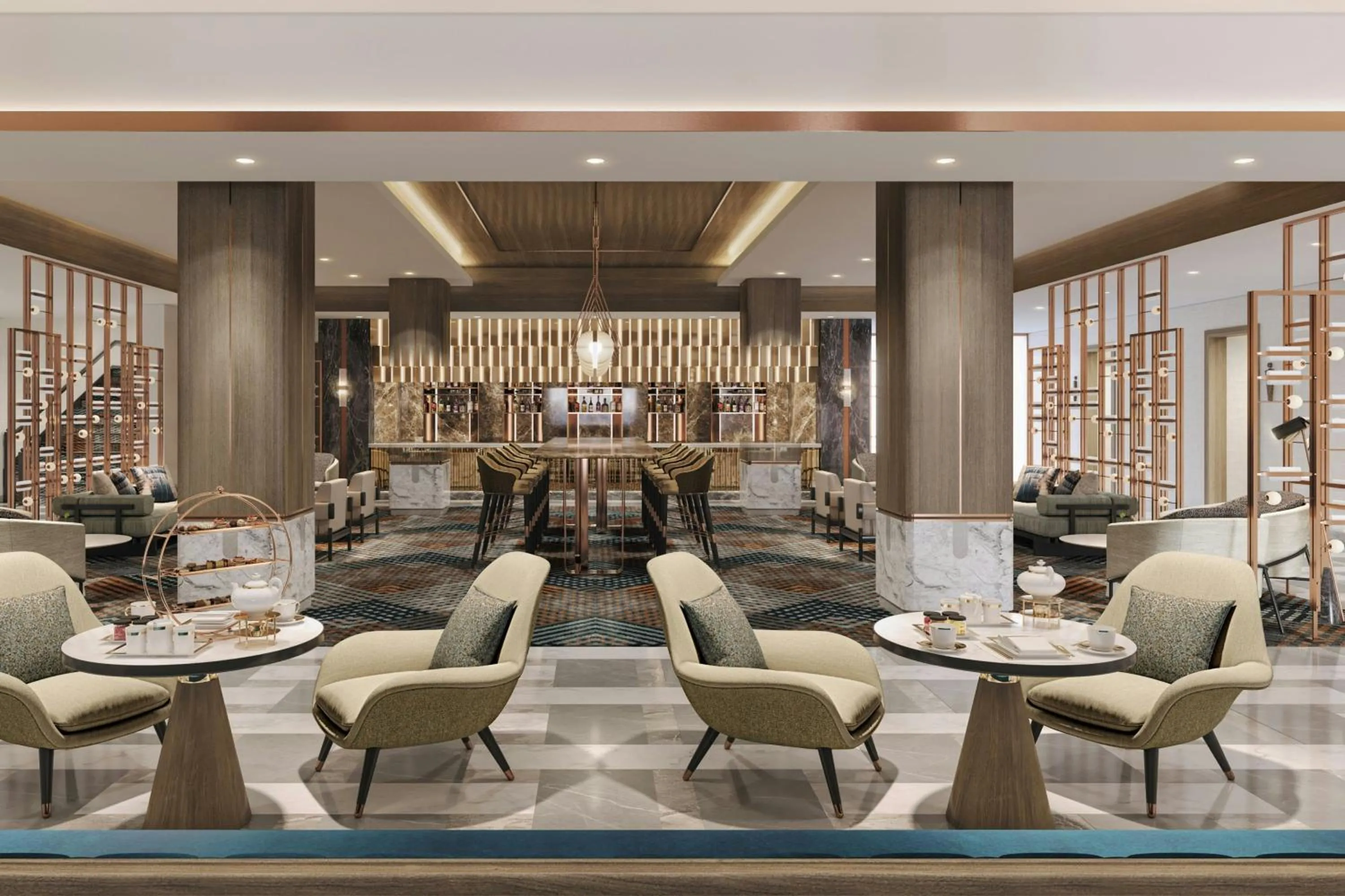 Lobby or reception in Hamamatsu Marriott Hotel