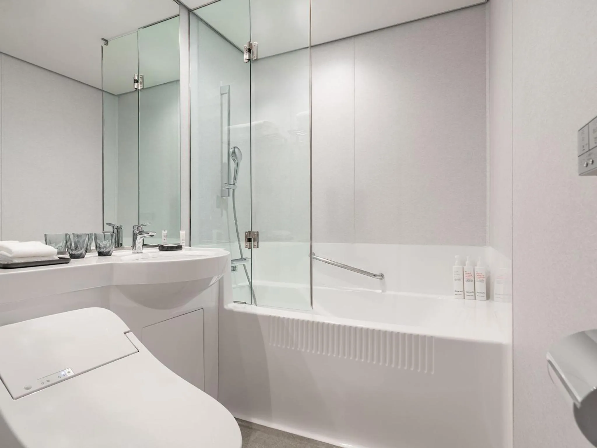 Bathroom in Hamamatsu Marriott Hotel