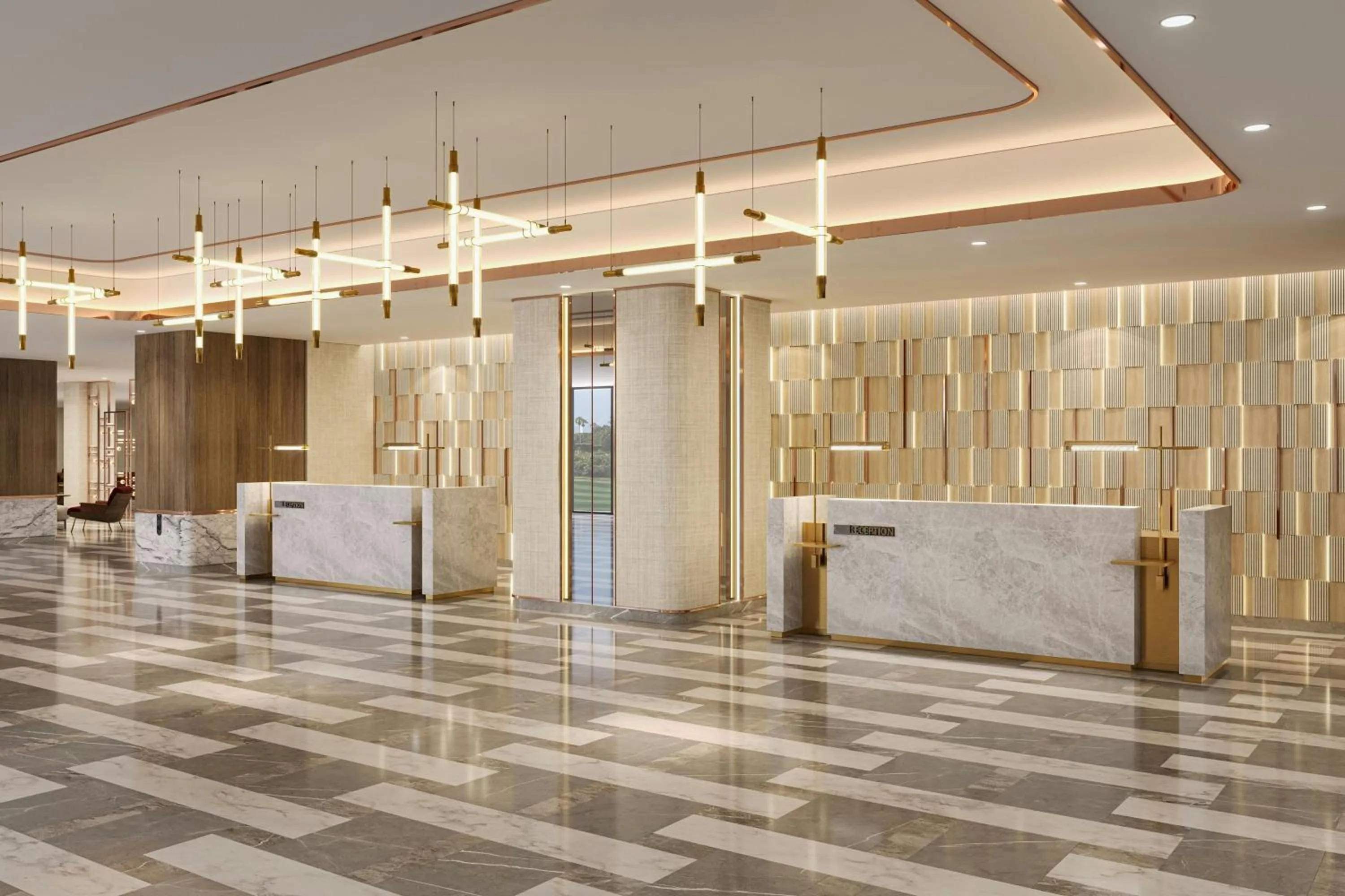 Lobby or reception in Hamamatsu Marriott Hotel