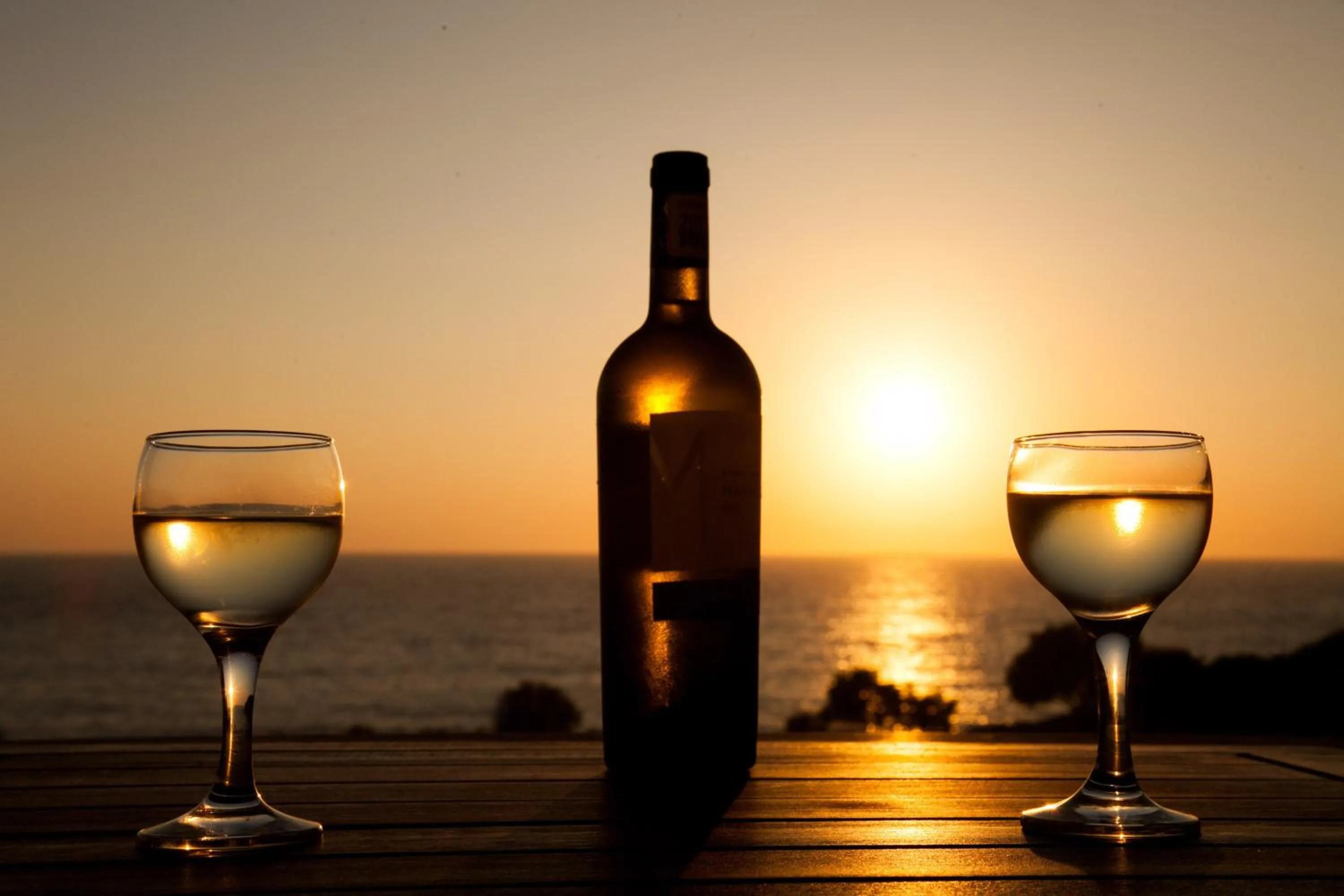 View (from property/room) in Mistral-Patmos