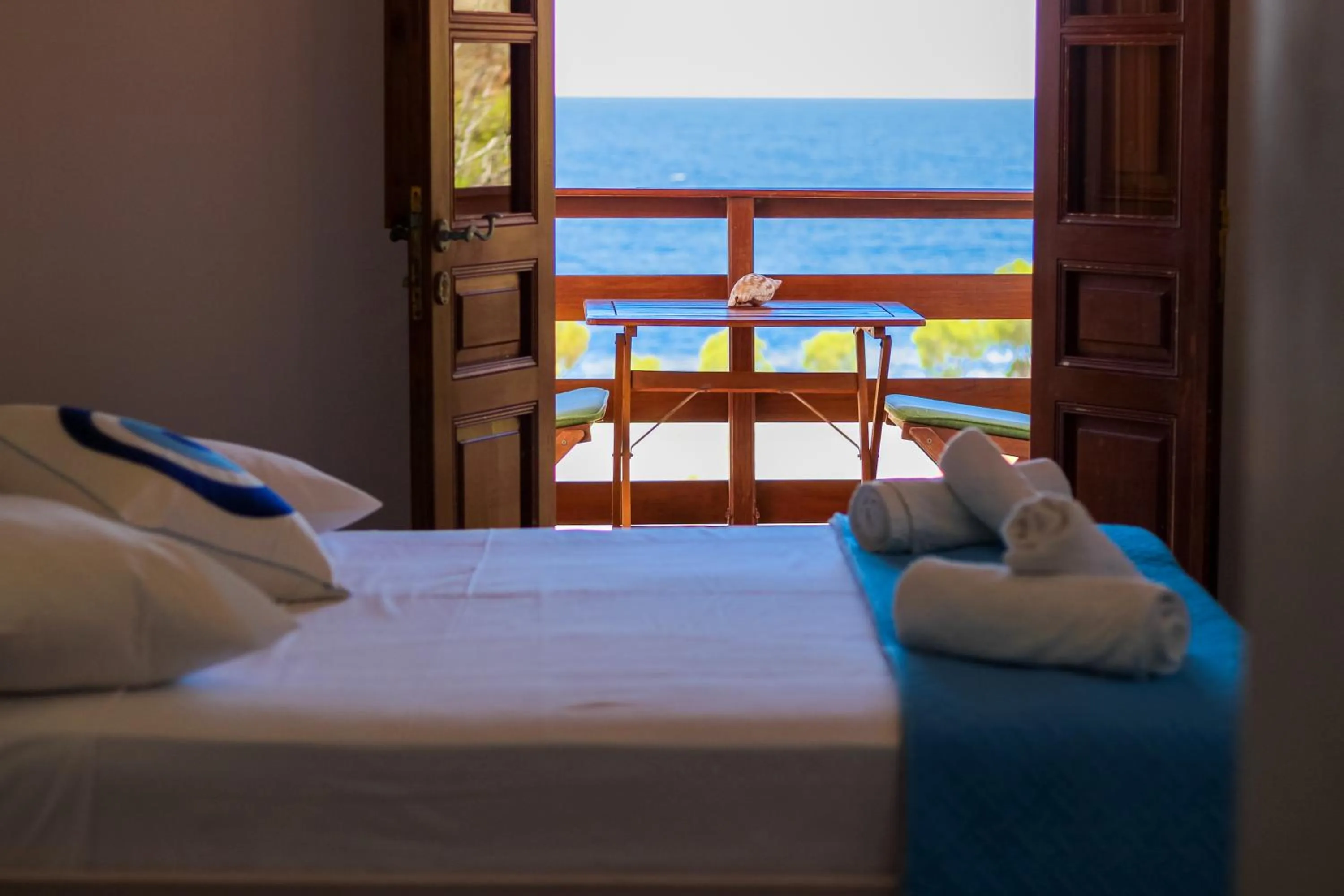 Bed in Mistral-Patmos