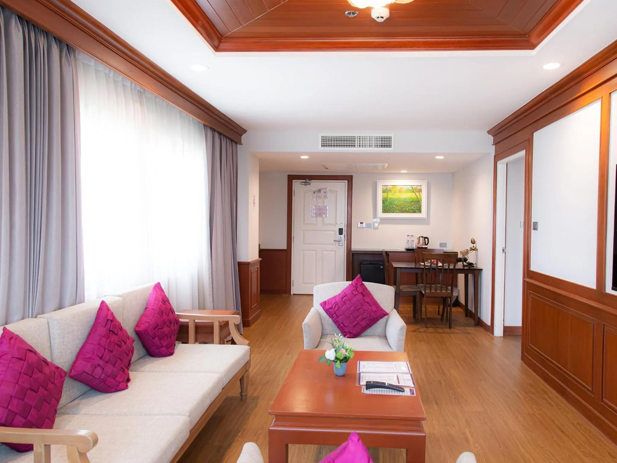 Living room in Fortune River View Hotel Nakhon Phanom