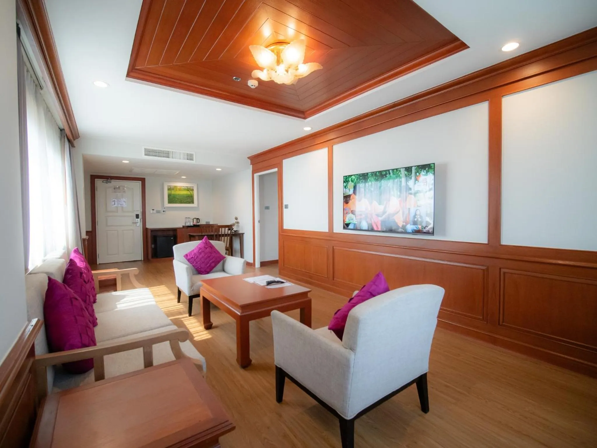Living room in Fortune River View Hotel Nakhon Phanom