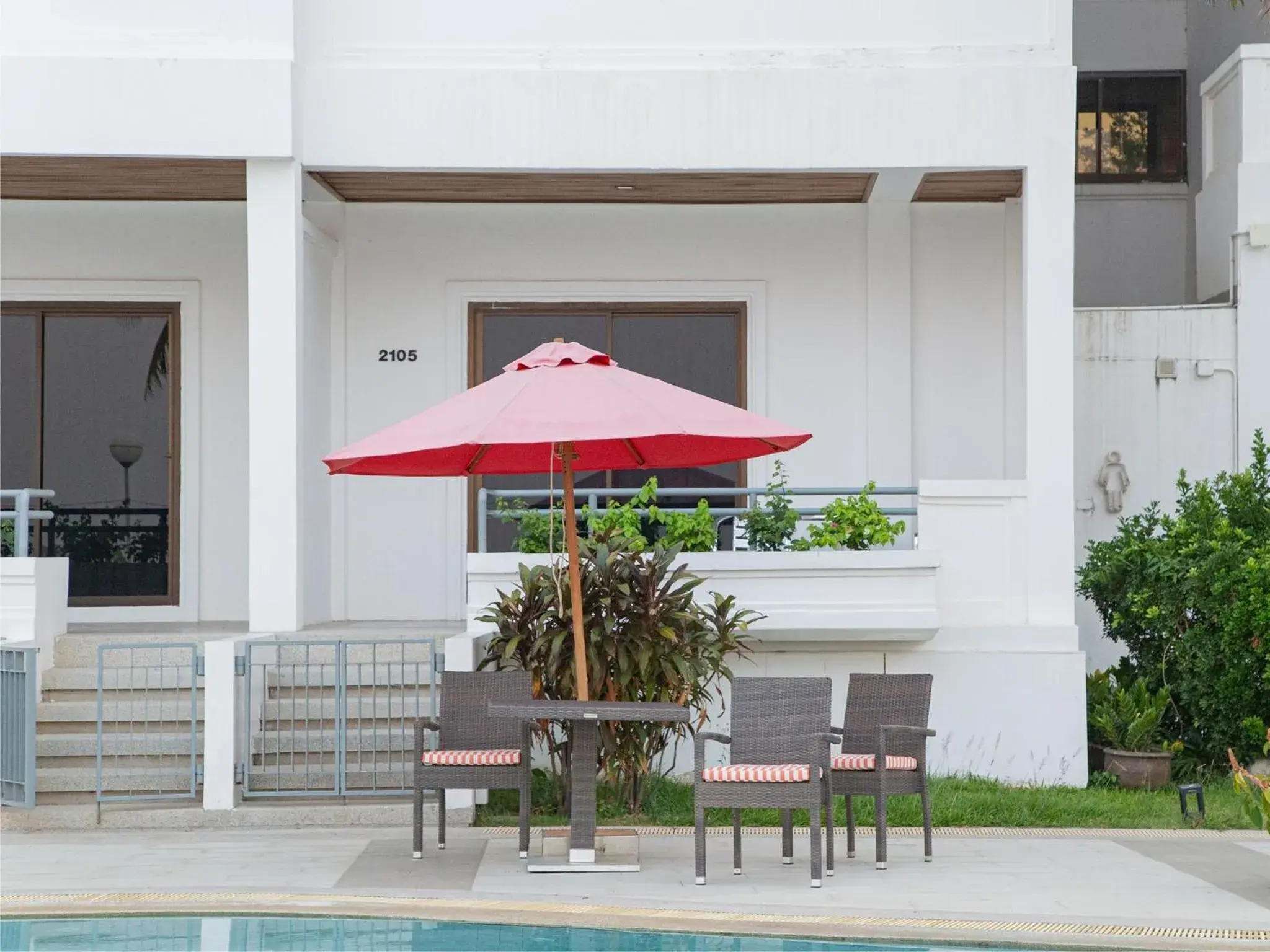 Swimming pool in Fortune River View Hotel Nakhon Phanom Swimming pool in Fortune River View Hotel Nakhon Phanom