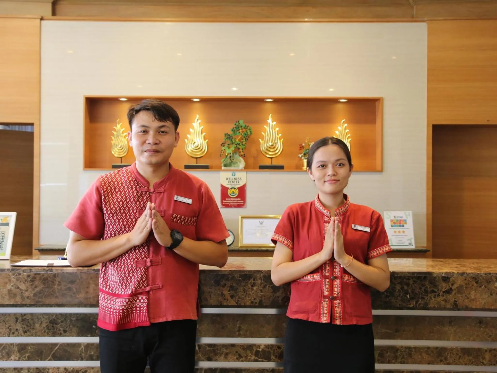 Staff in Fortune River View Hotel Nakhon Phanom