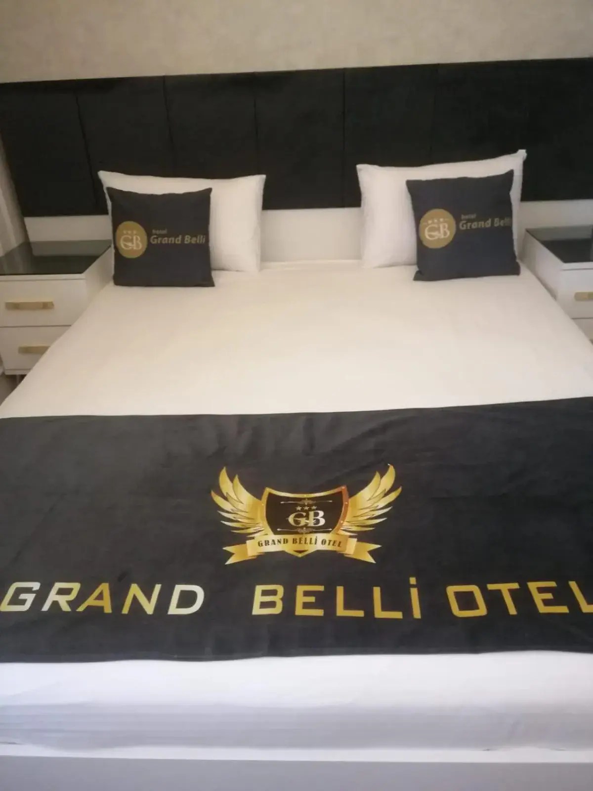 Bed in GRAND BELLİ OTEL Bed in GRAND BELLİ OTEL