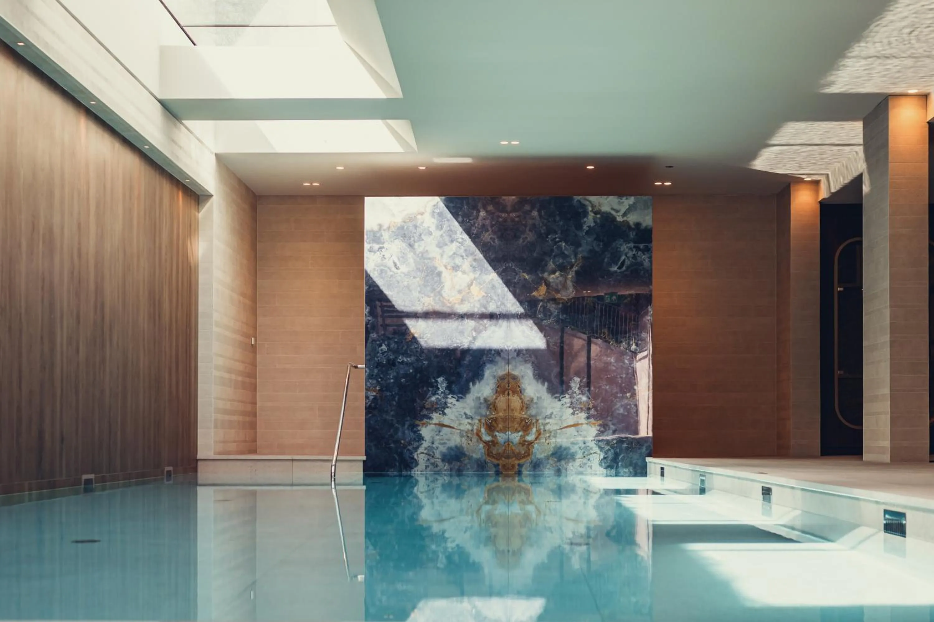 Swimming pool in Hotel Bloemendal, near Aachen