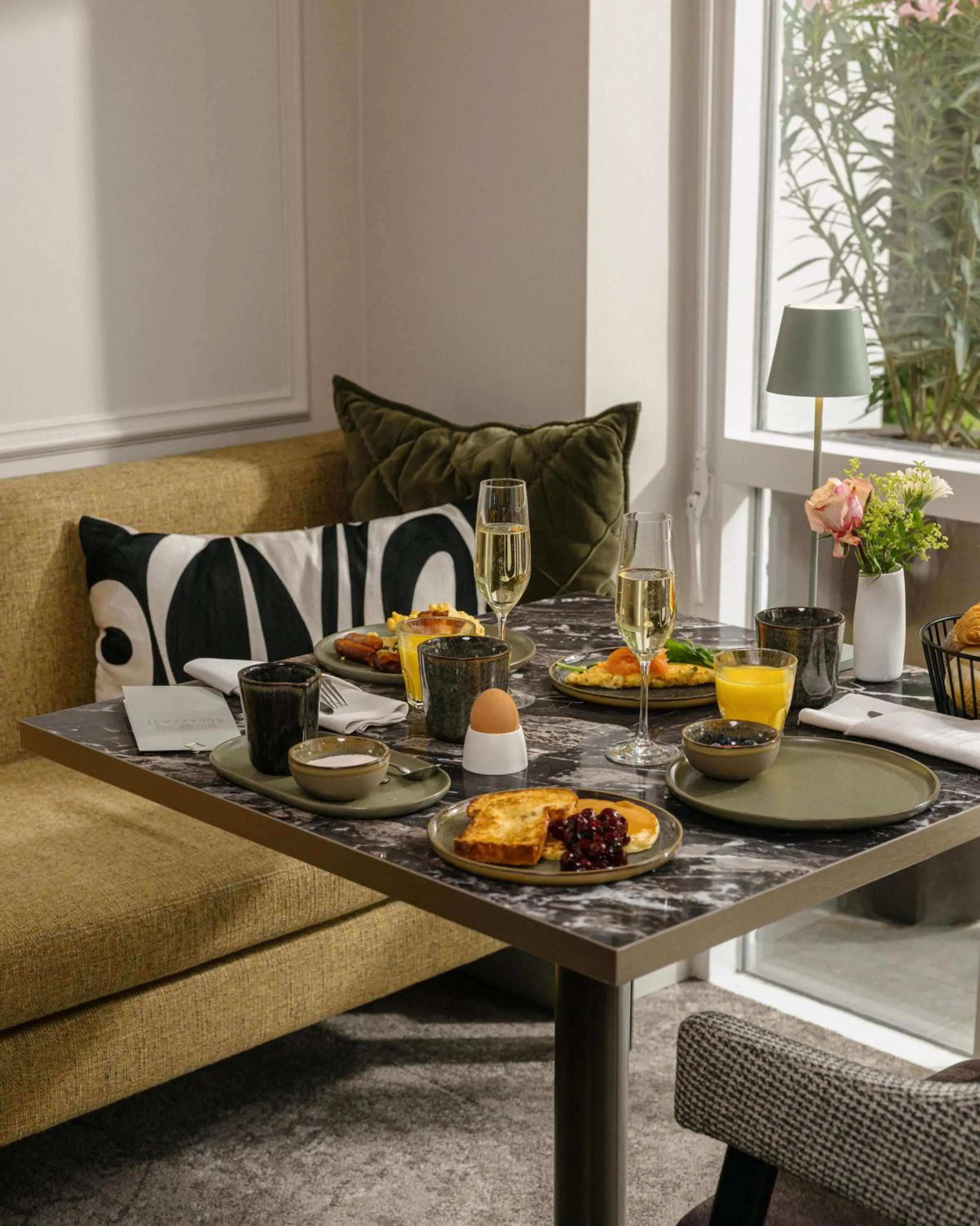 Food and drinks in Hotel Bloemendal, near Aachen