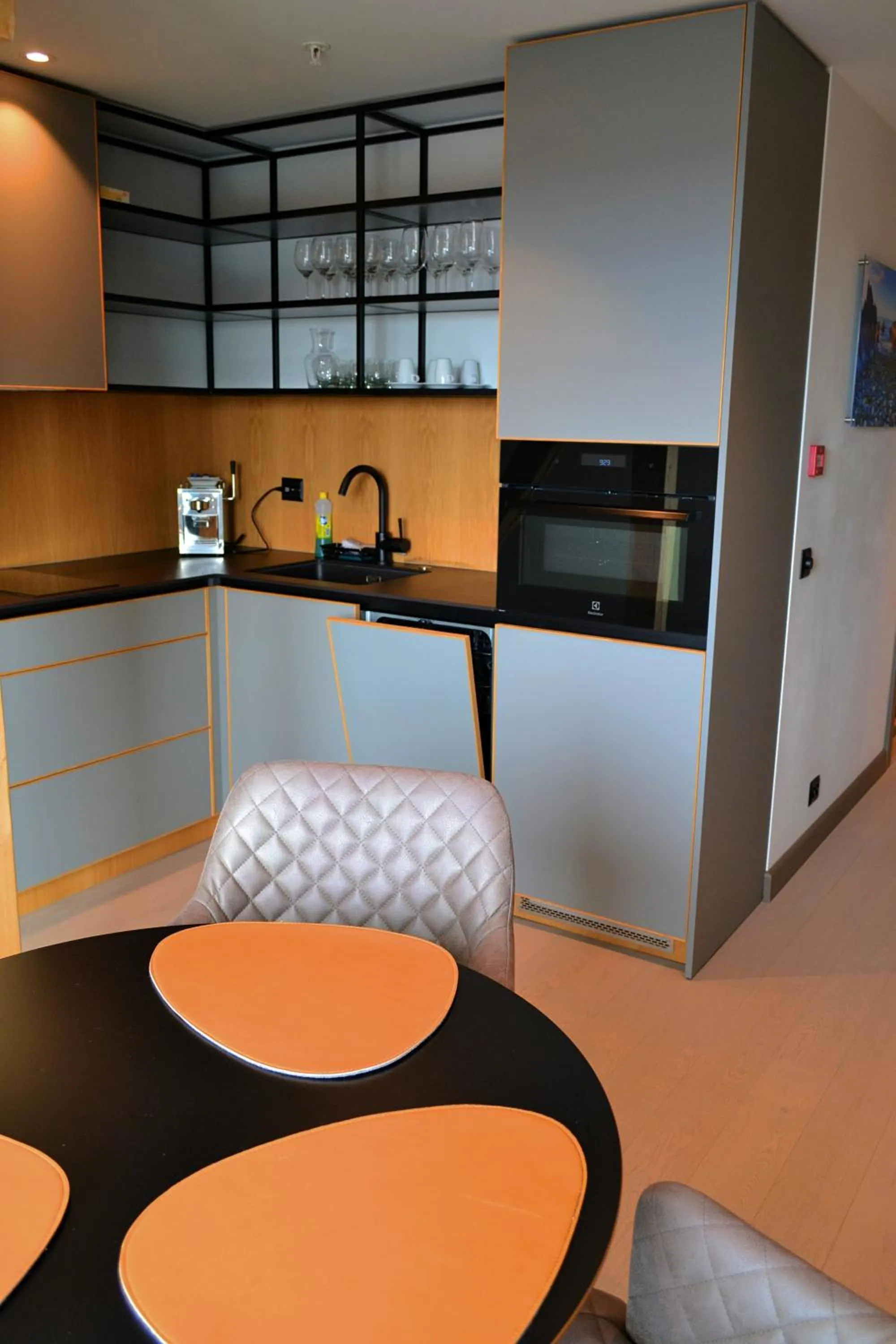 Kitchen or kitchenette in Andenes Suitehotel