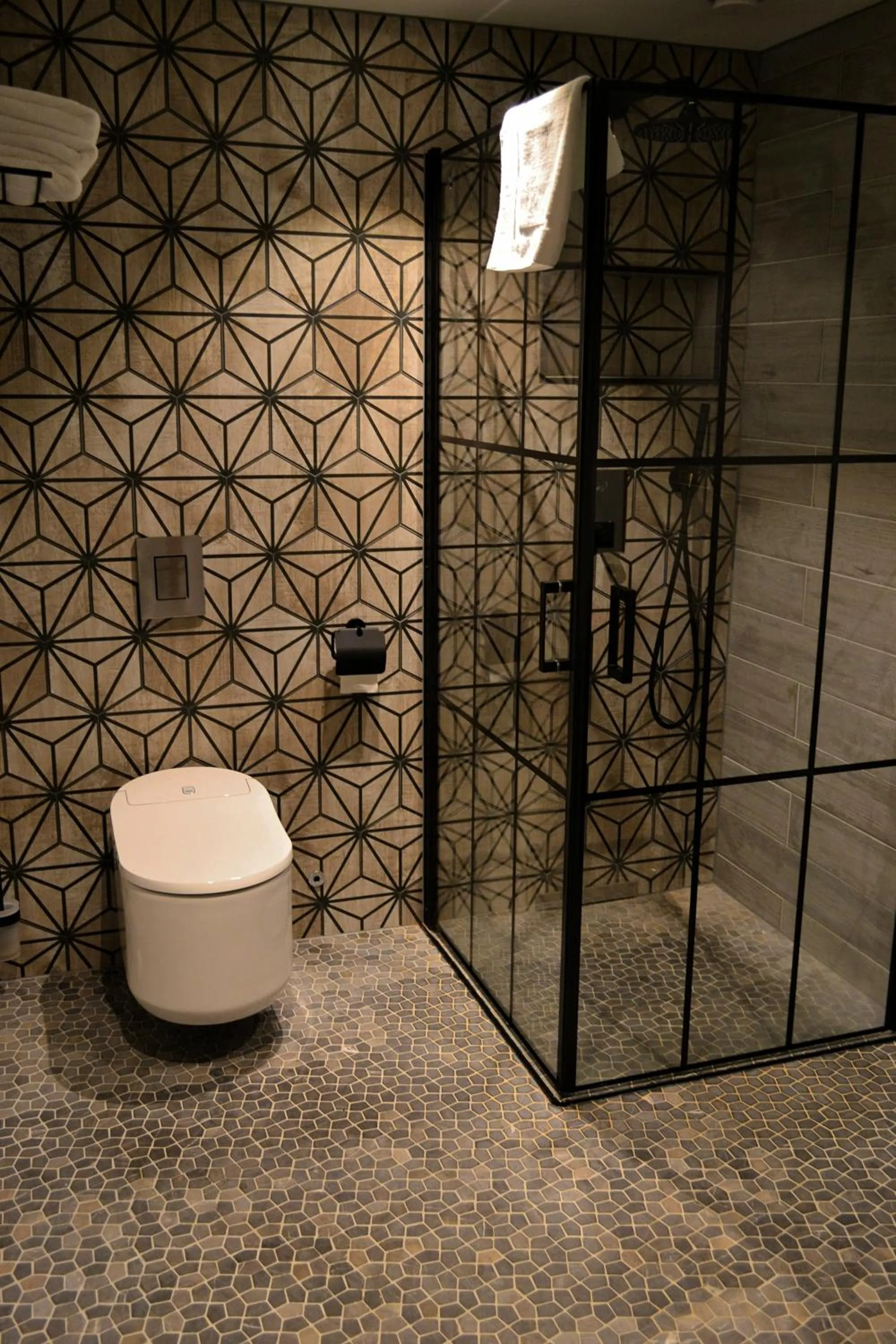 Shower in Andenes Suitehotel