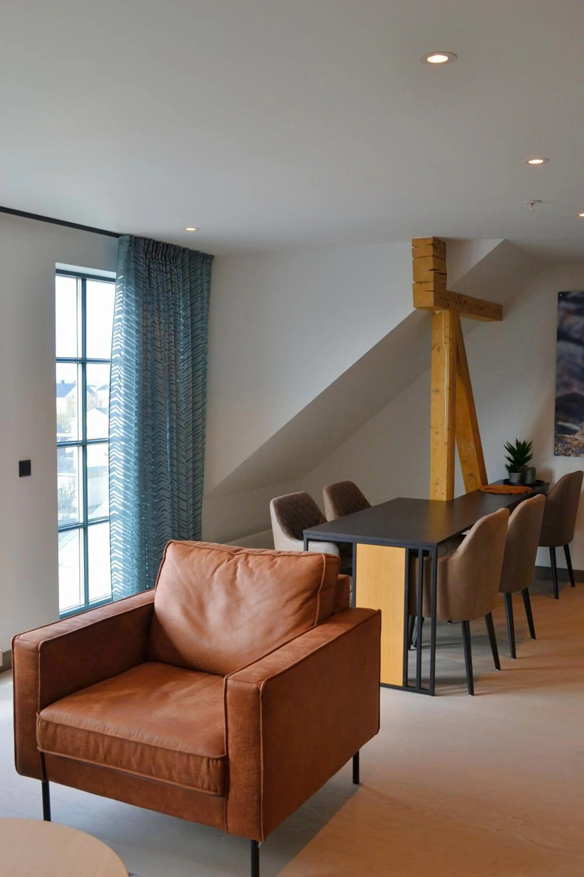 Living room in Andenes Suitehotel