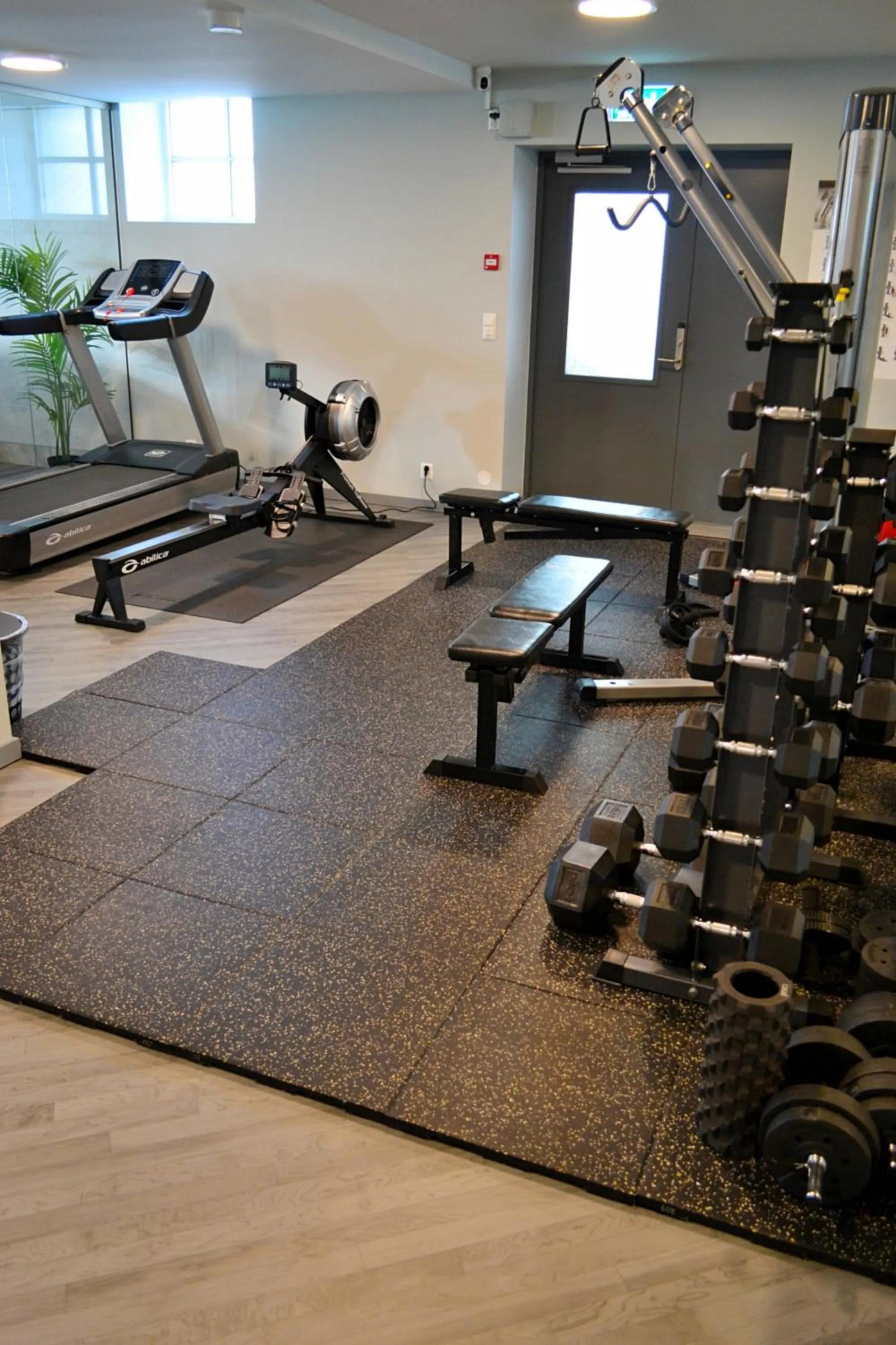 Fitness centre/facilities in Andenes Suitehotel