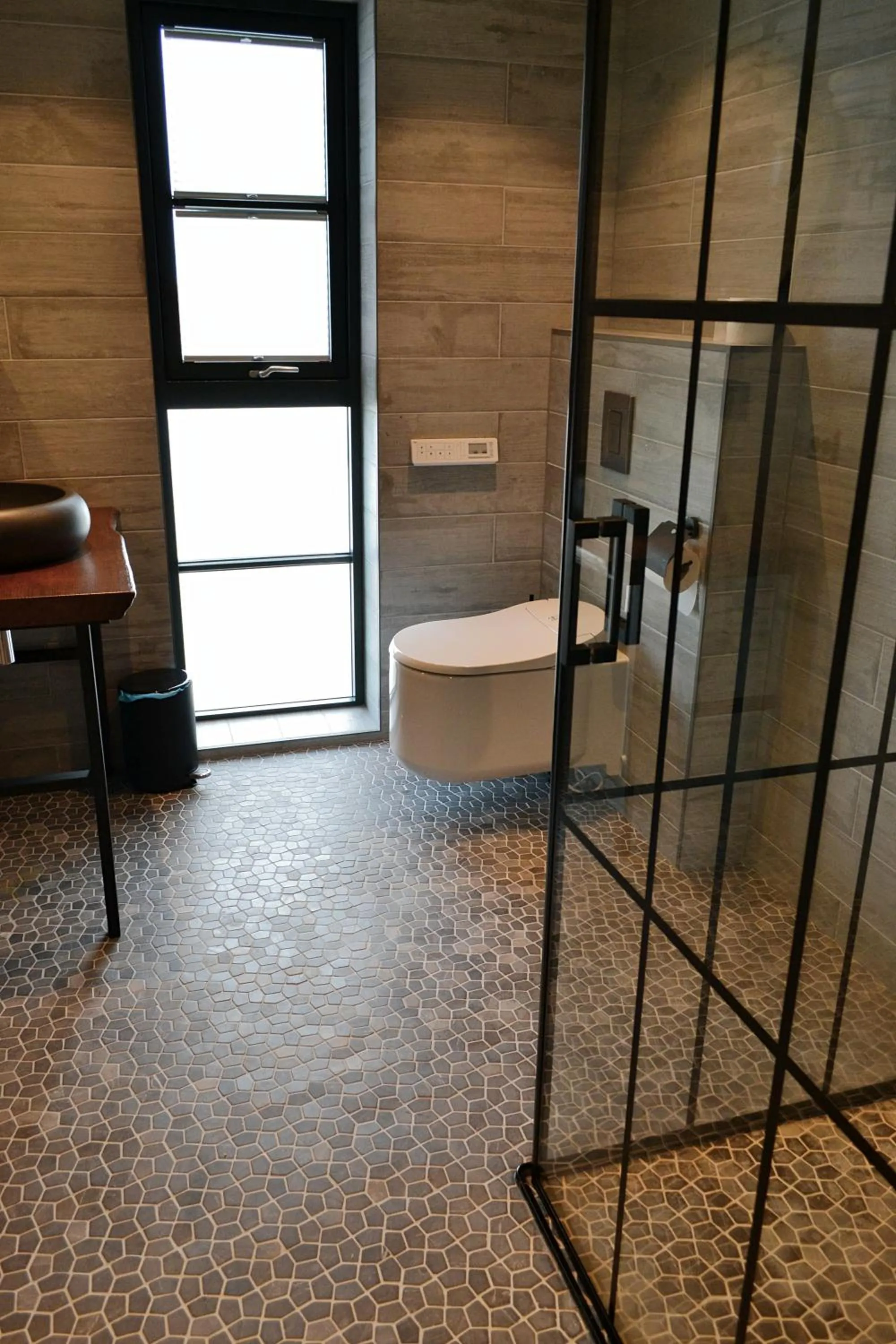 Shower in Andenes Suitehotel