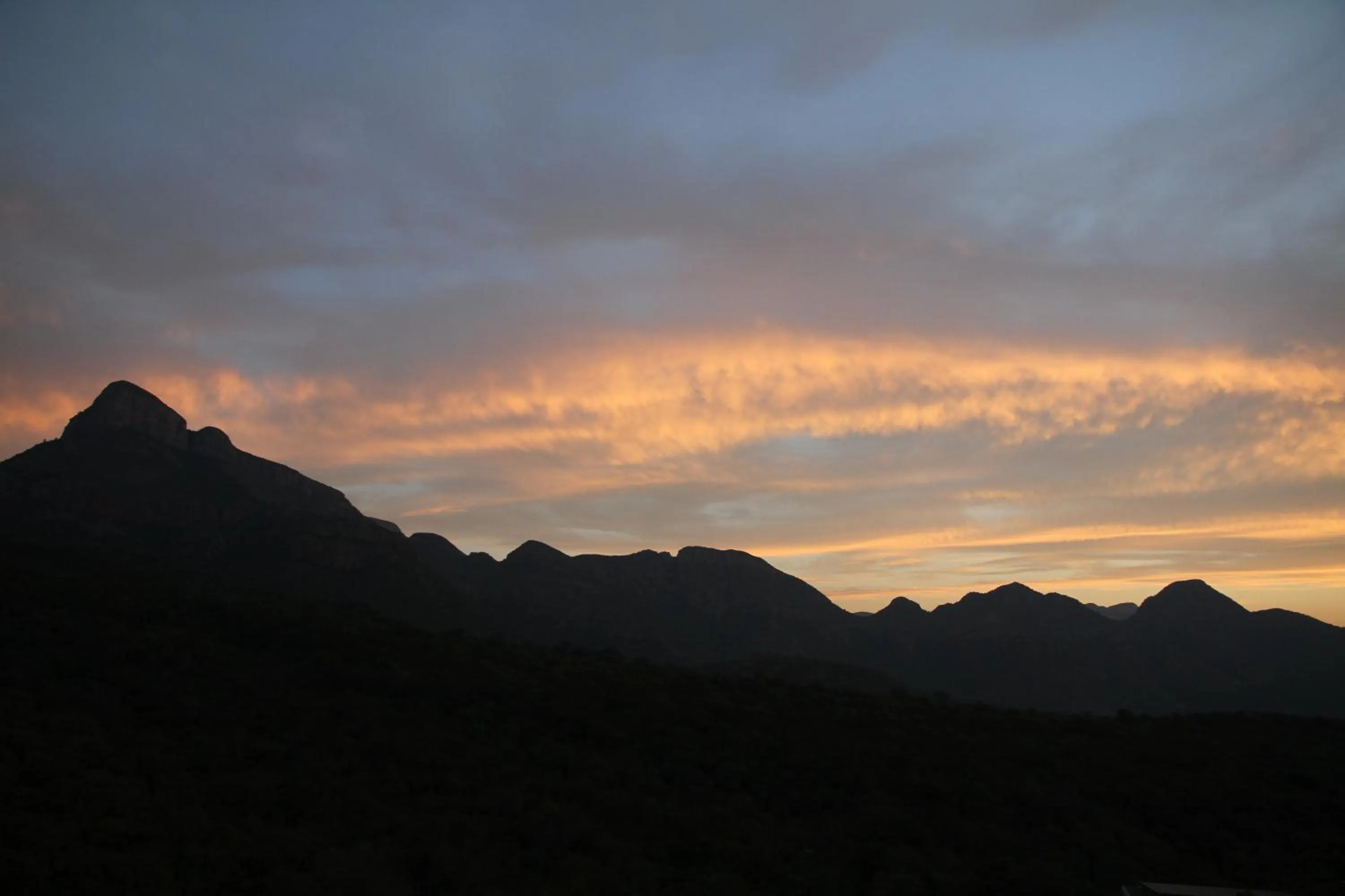 Natural landscape in umVangati House