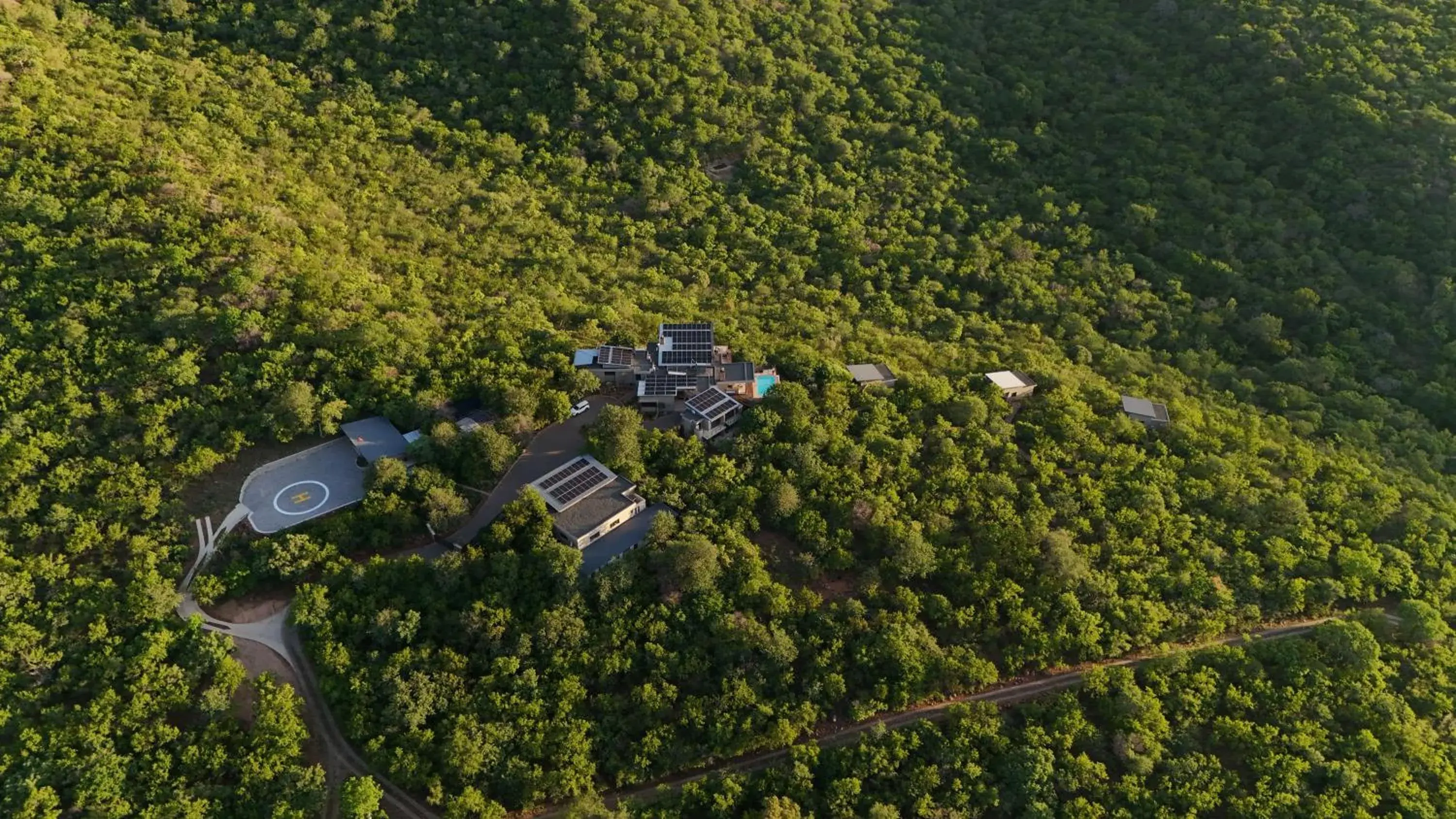 Bird's eye view in umVangati House Bird's eye view in umVangati House