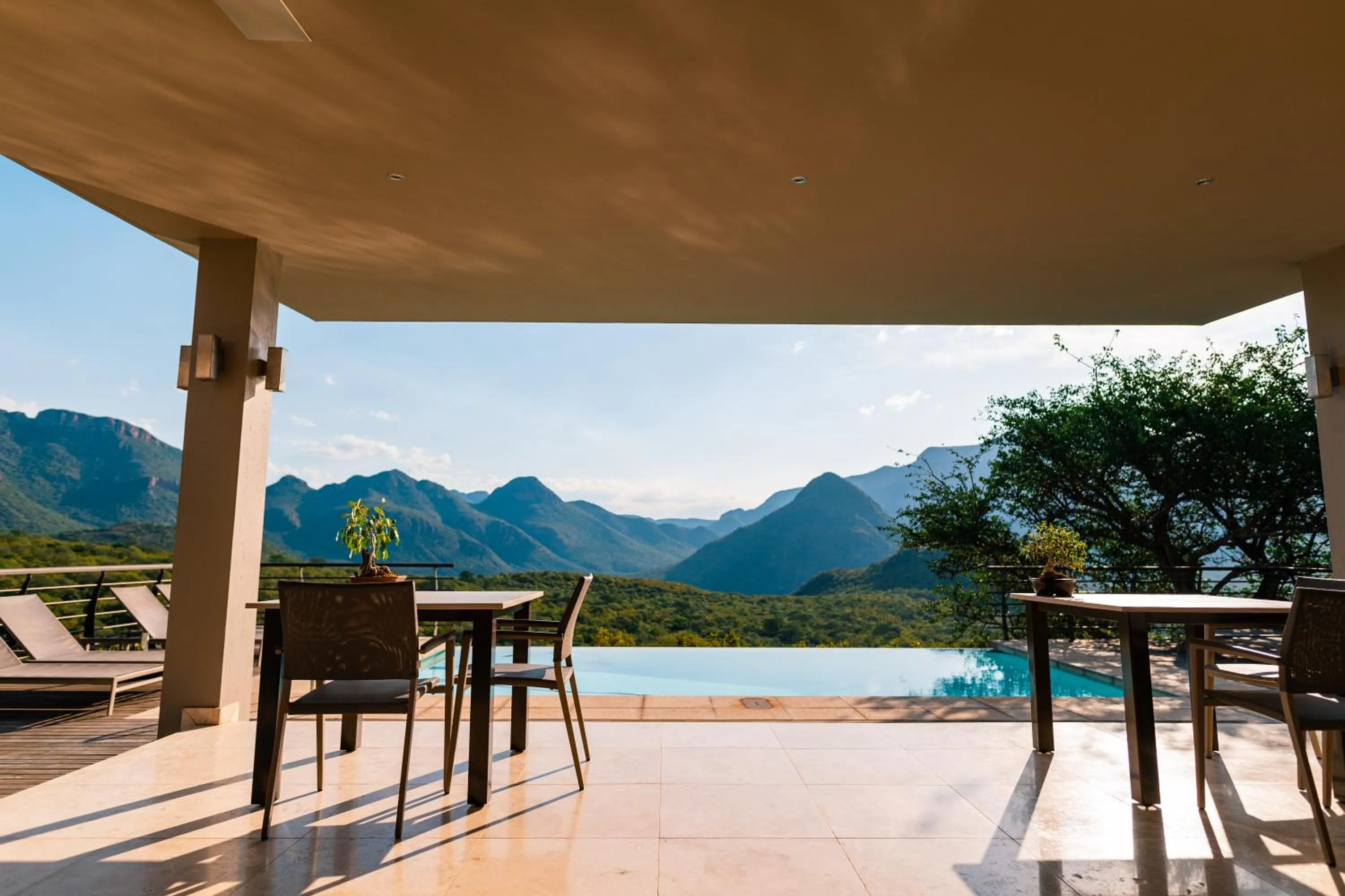 View (from property/room) in umVangati House