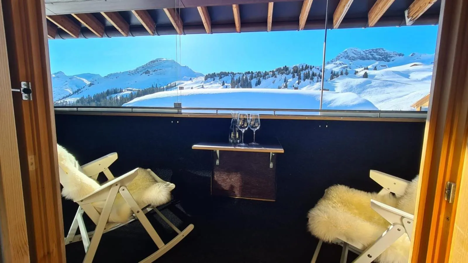 Balcony/Terrace in Kar Design Appartements