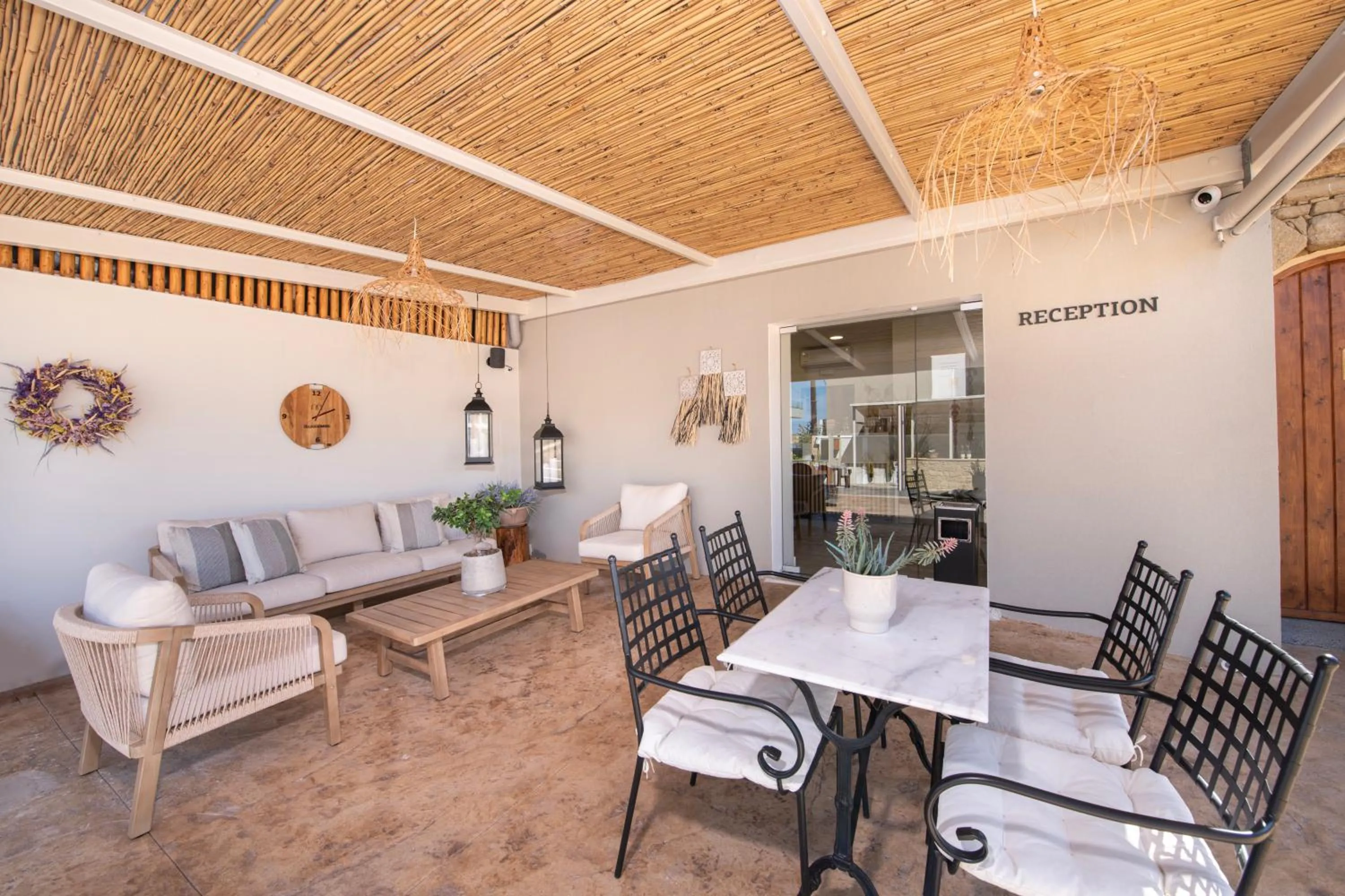 Lobby or reception in Villaggio Mare Suites