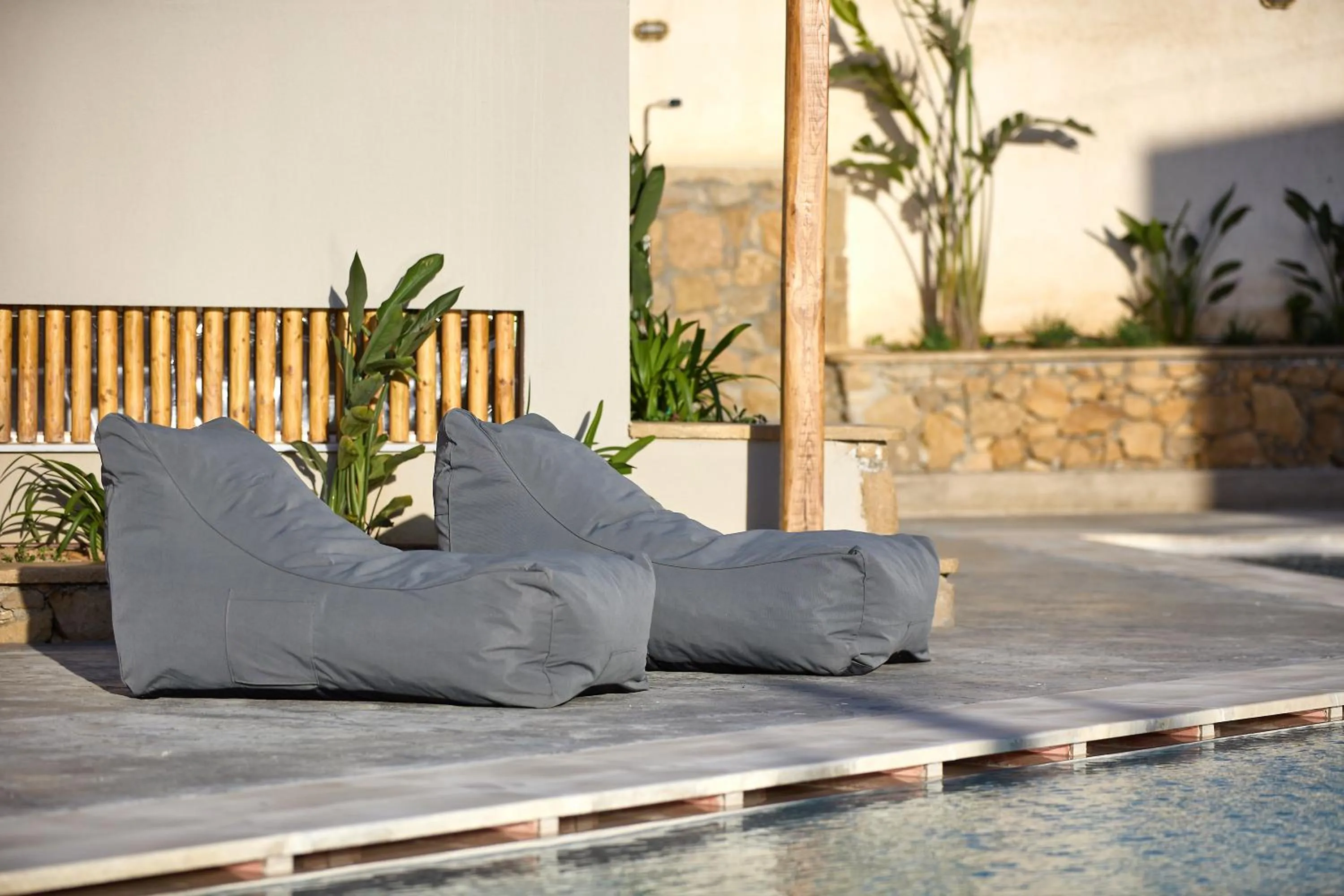 sunbed in Villaggio Mare Suites