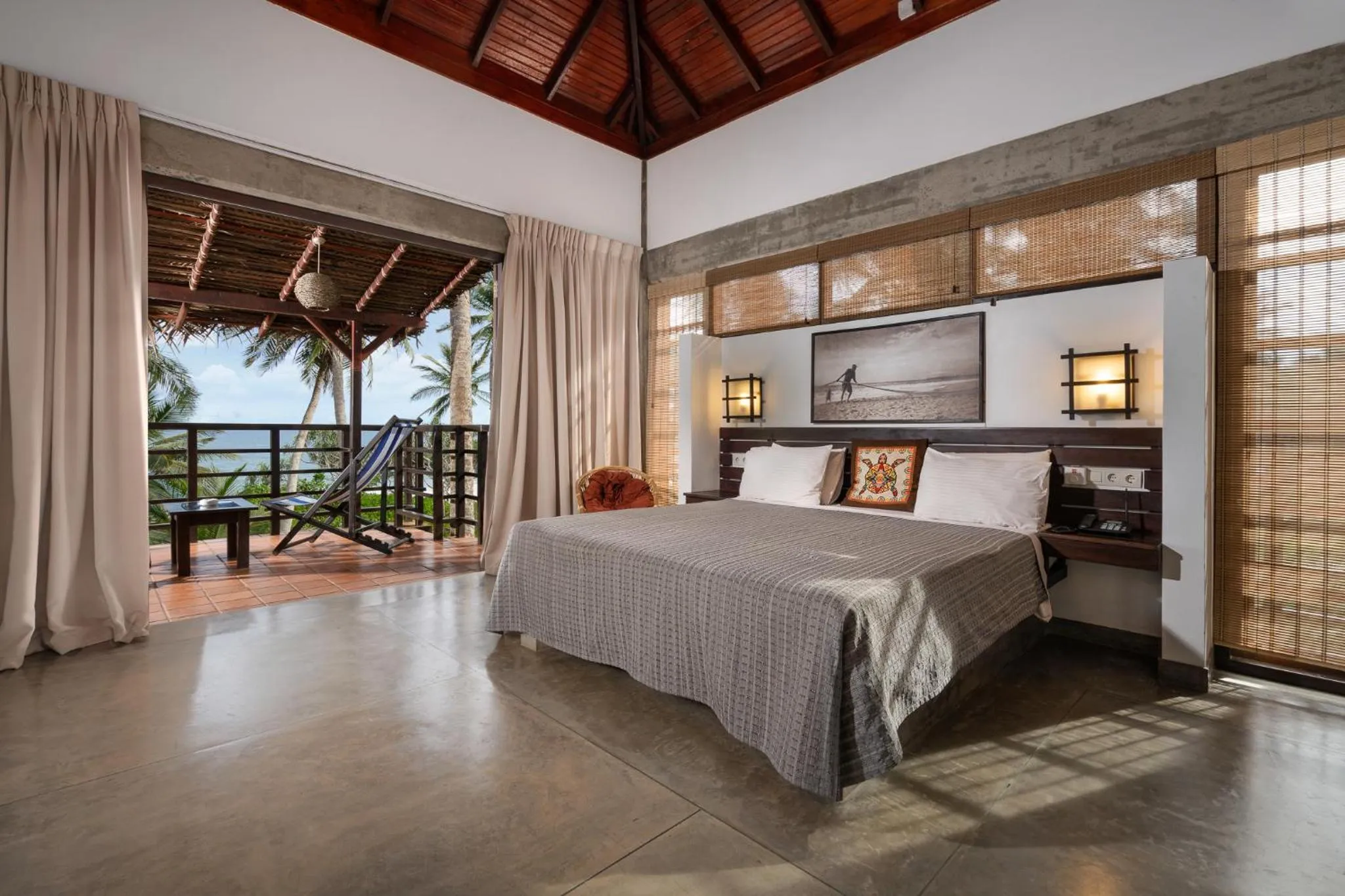 Bedroom, Bed in Seven Turtles