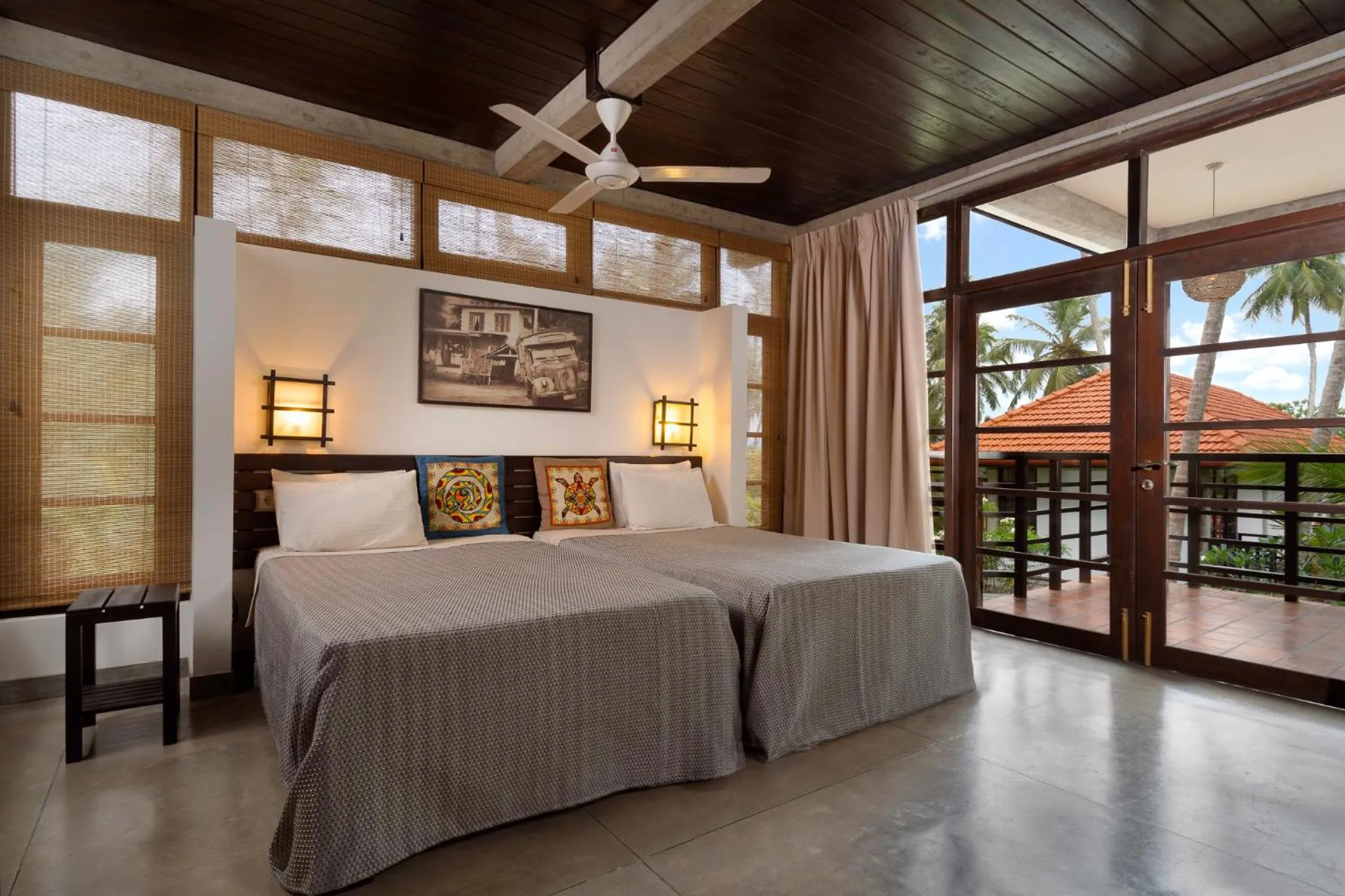 Bedroom, Bed in Seven Turtles