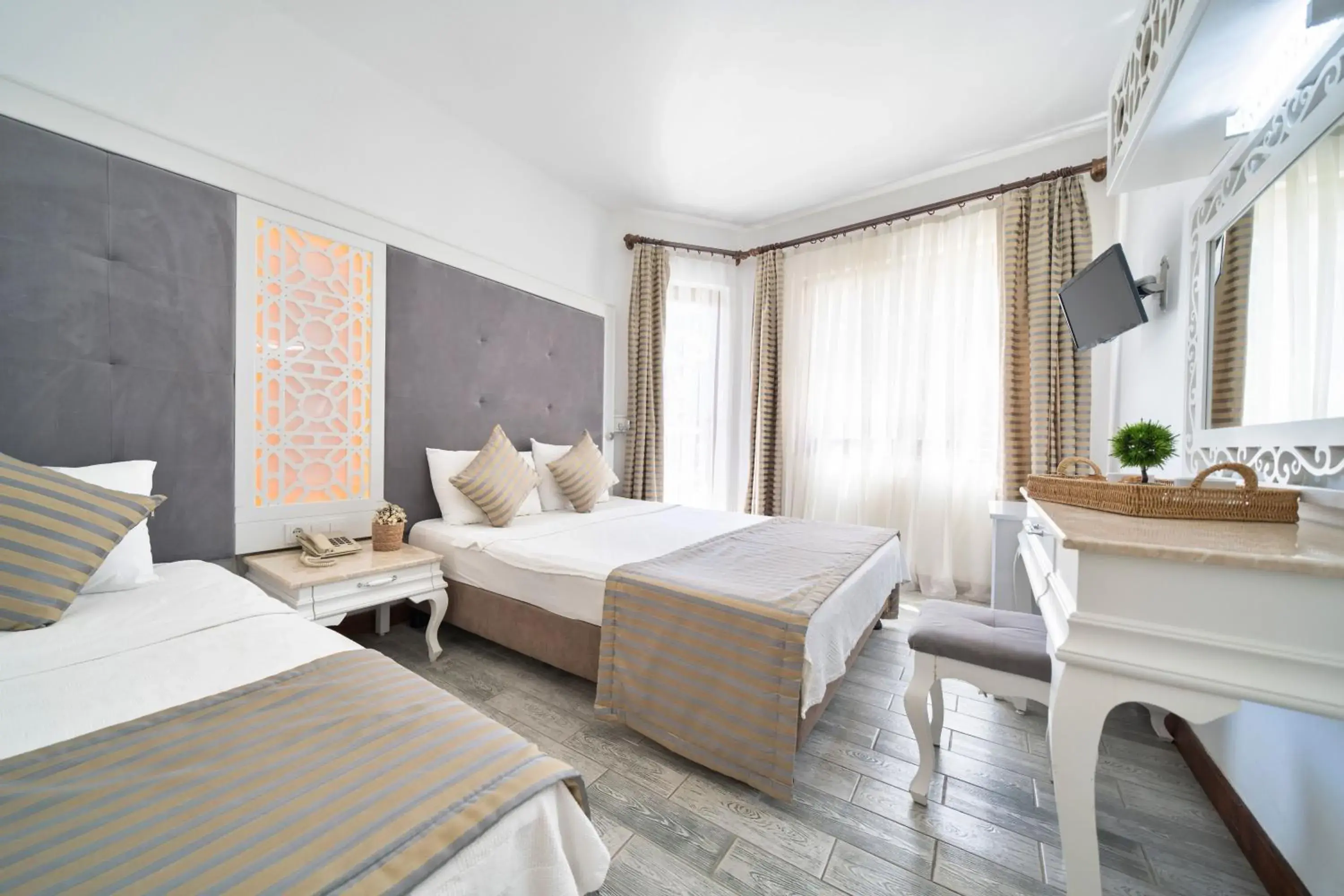 Bed in Ata Lagoon Beach Hotel Bed in Ata Lagoon Beach Hotel