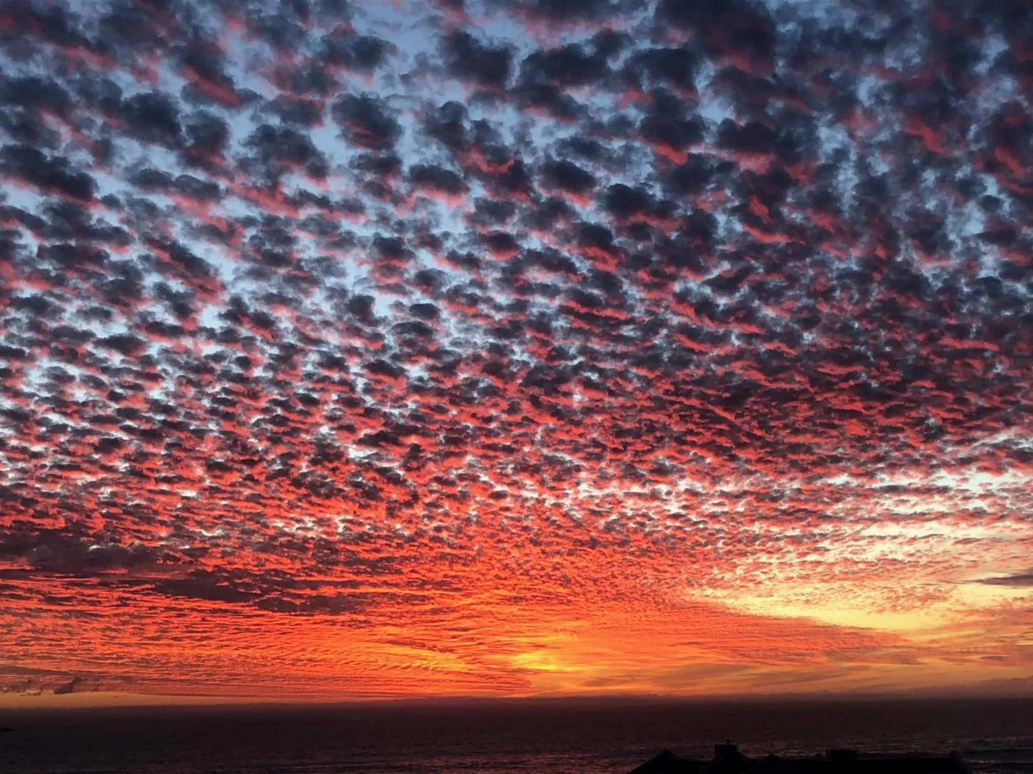 Sunset in Gilcrest Place Guest House