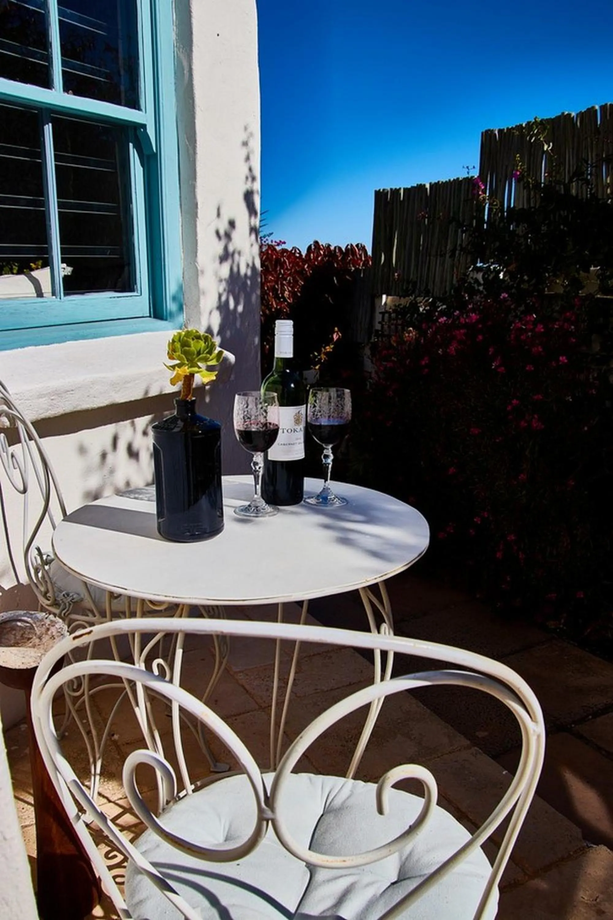 Patio in Gilcrest Place Guest House