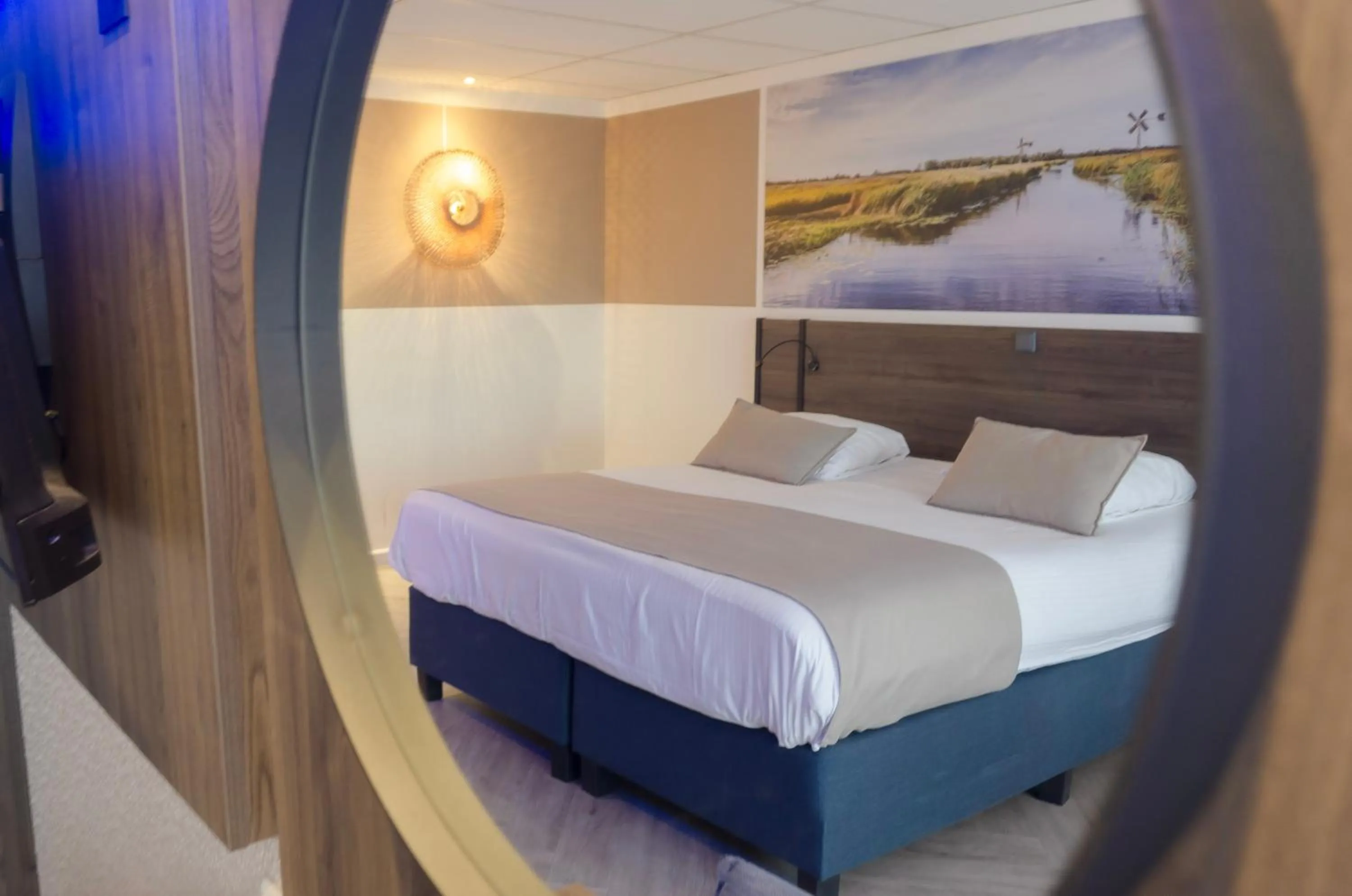 Bed in Hotel Zwartewater