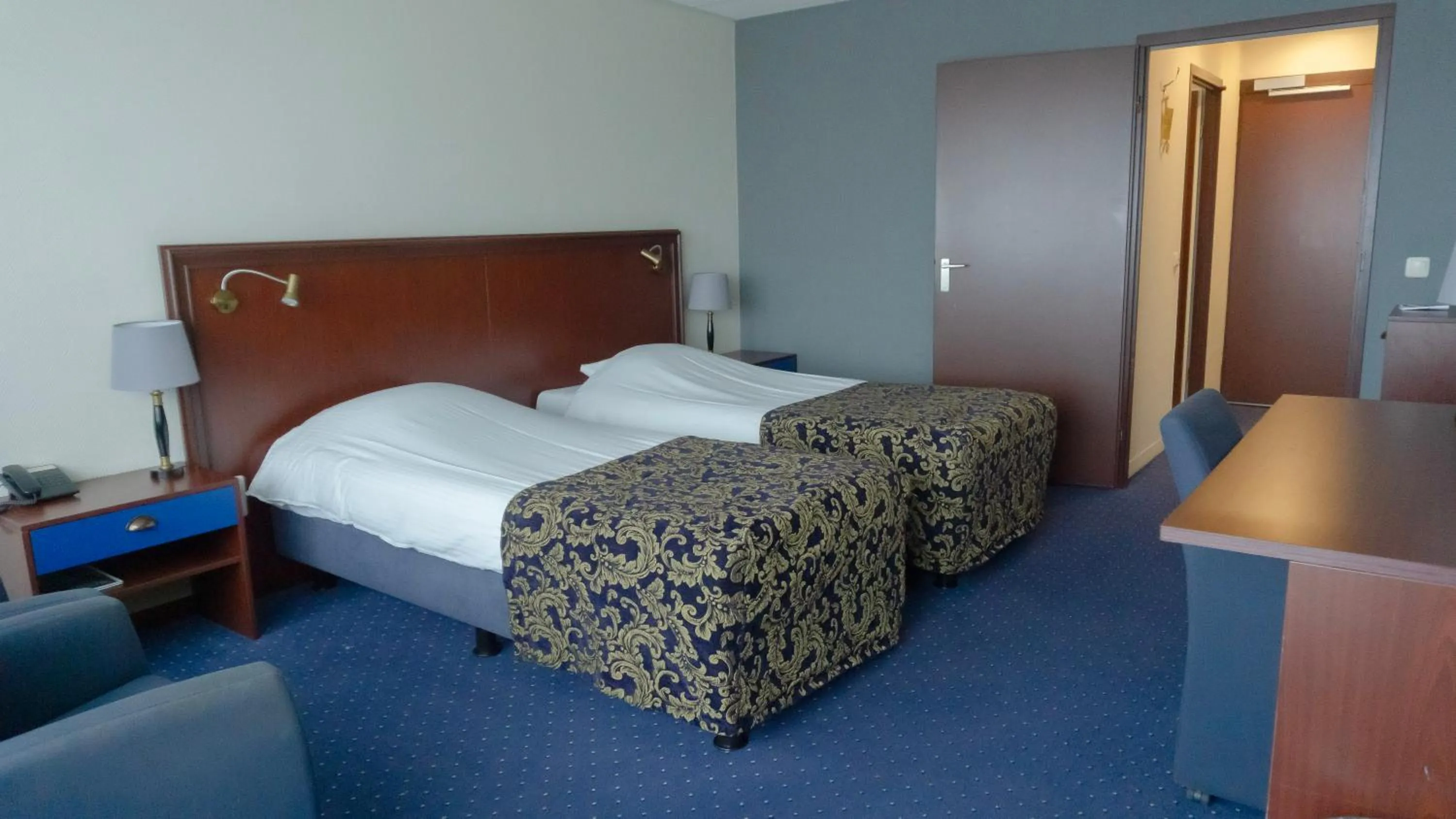 Bed in Hotel Zwartewater