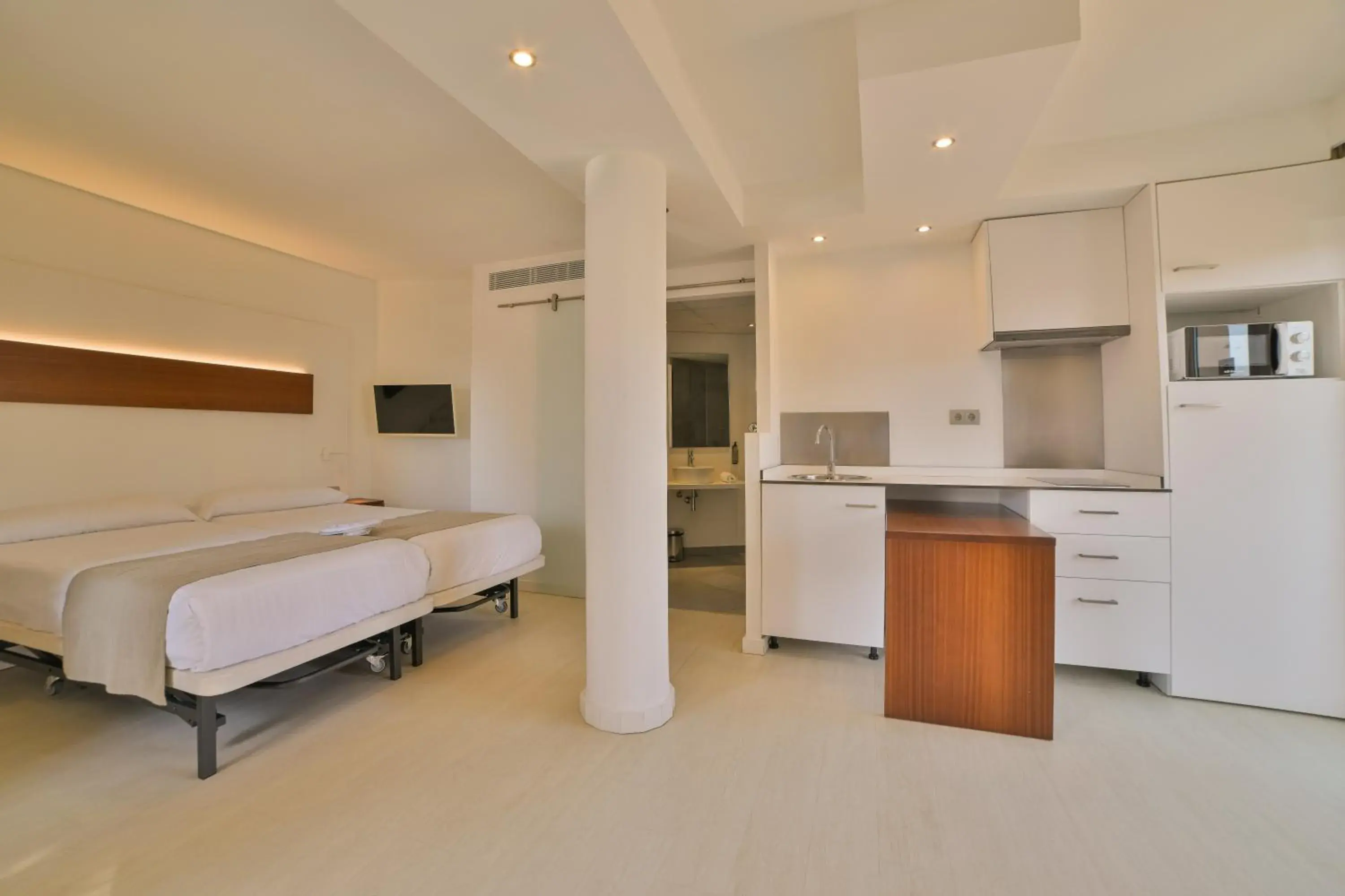 Bed in Apartamentos Azul Playa Bed in Apartamentos Azul Playa