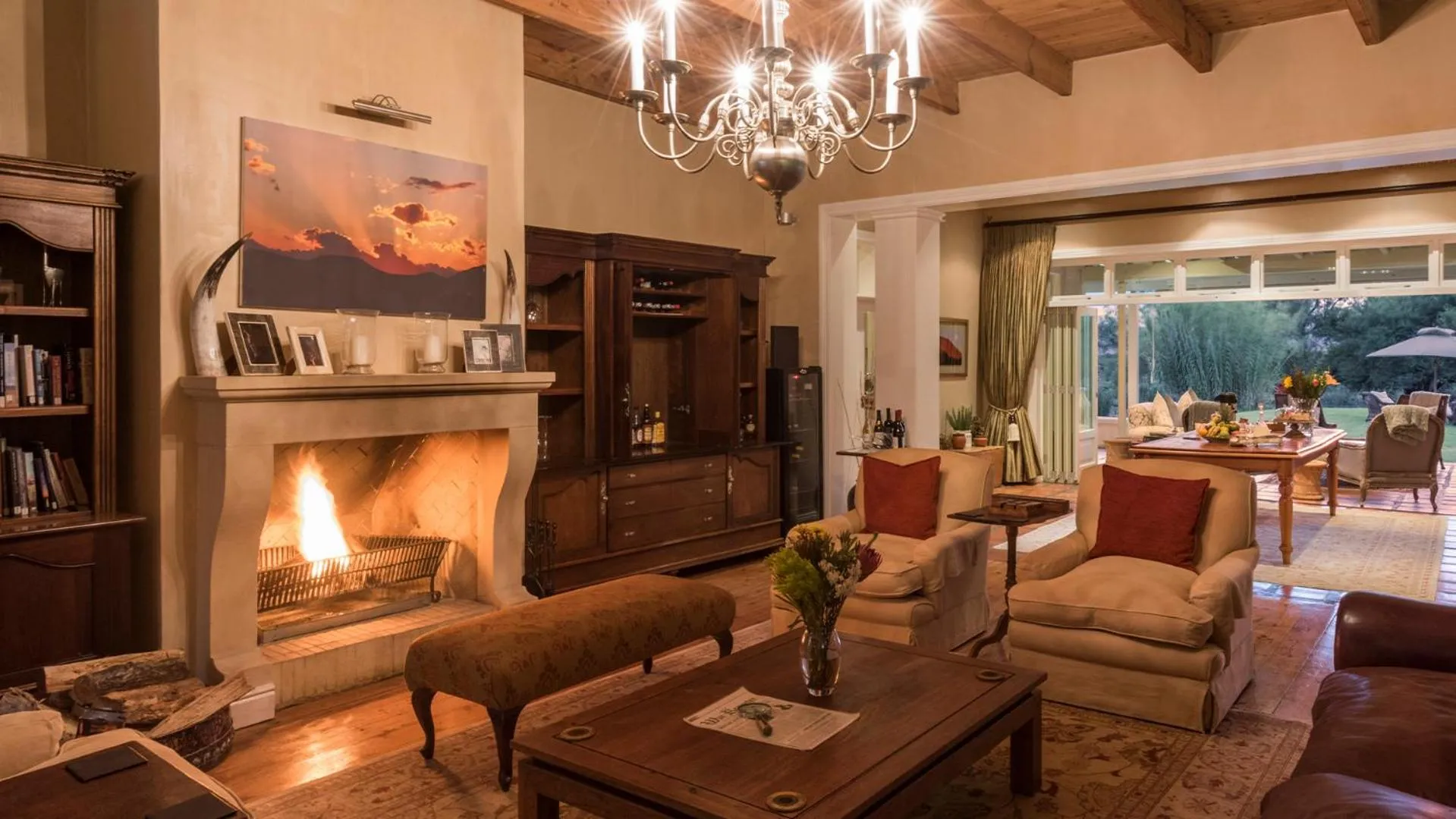 Living room in Mount Camdeboo Private Game Reserve by NEWMARK