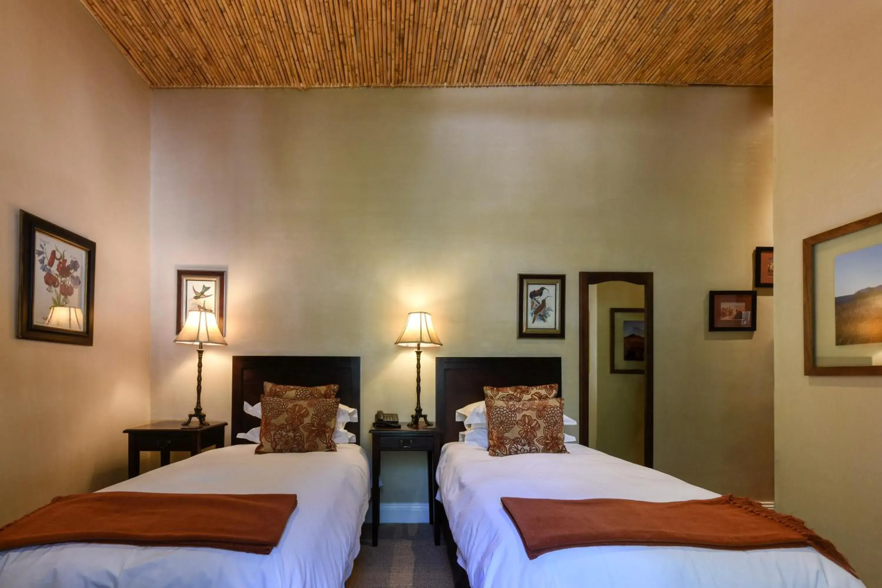 Bedroom, Bed in Mount Camdeboo Private Game Reserve by NEWMARK Bedroom, Bed in Mount Camdeboo Private Game Reserve by NEWMARK