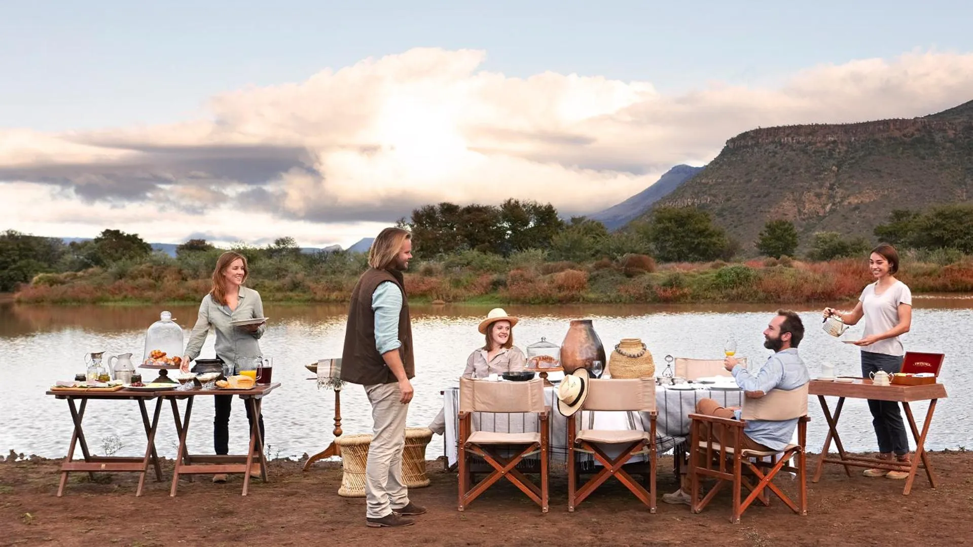 Food and drinks in Mount Camdeboo Private Game Reserve by NEWMARK