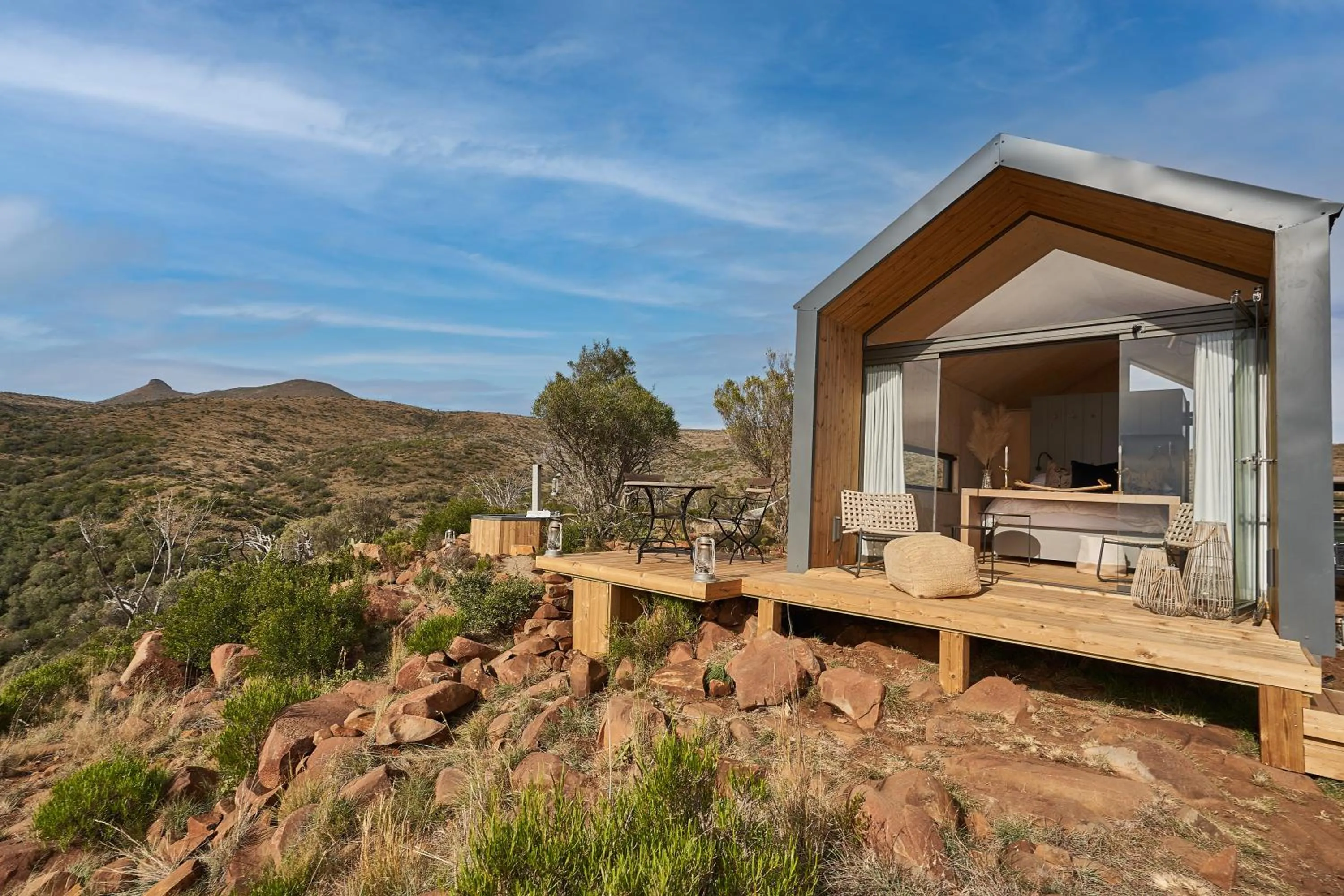 Mountain view in Mount Camdeboo Private Game Reserve by NEWMARK