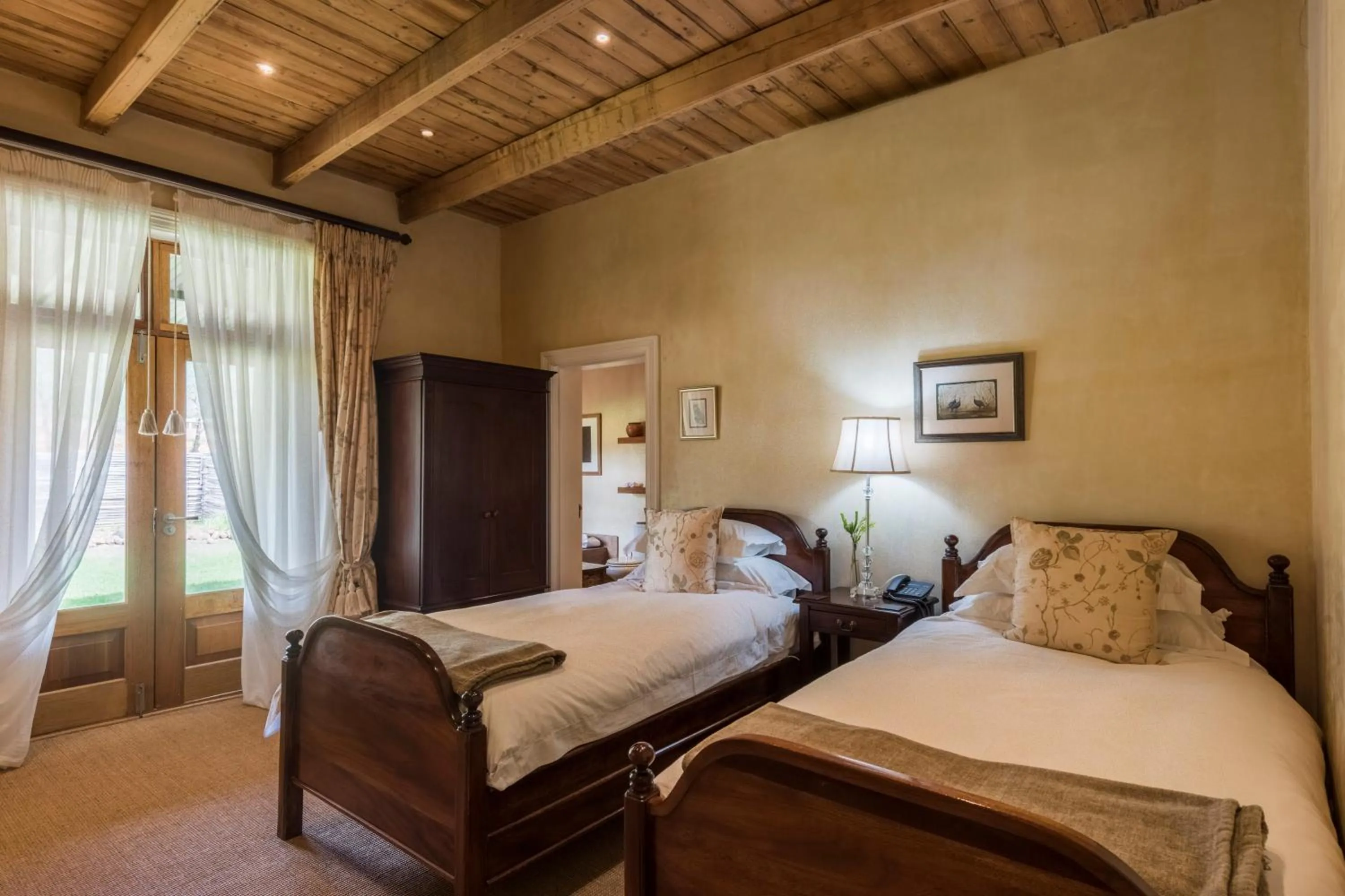 Bedroom, Bed in Mount Camdeboo Private Game Reserve by NEWMARK
