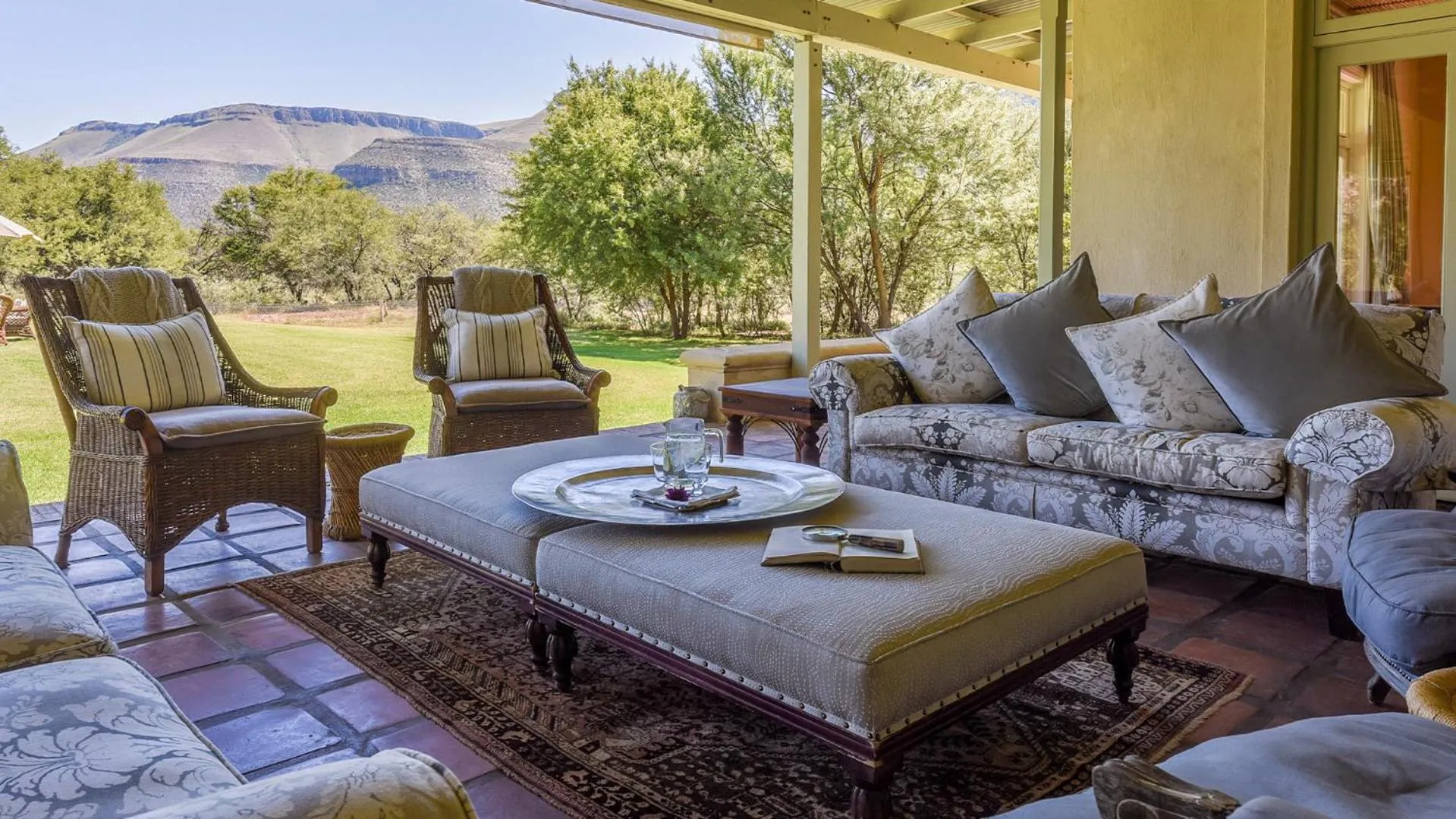 Garden view in Mount Camdeboo Private Game Reserve by NEWMARK