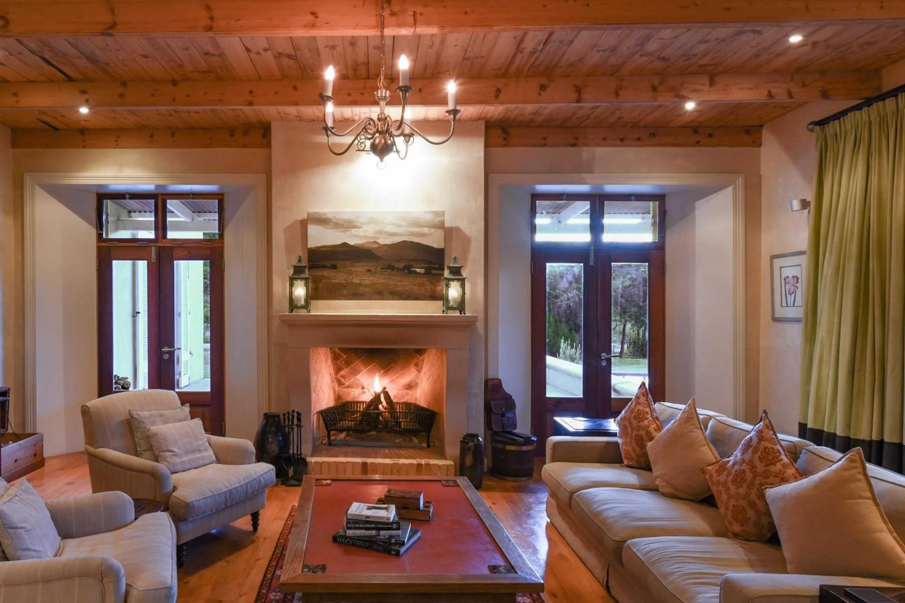 Living room in Mount Camdeboo Private Game Reserve by NEWMARK